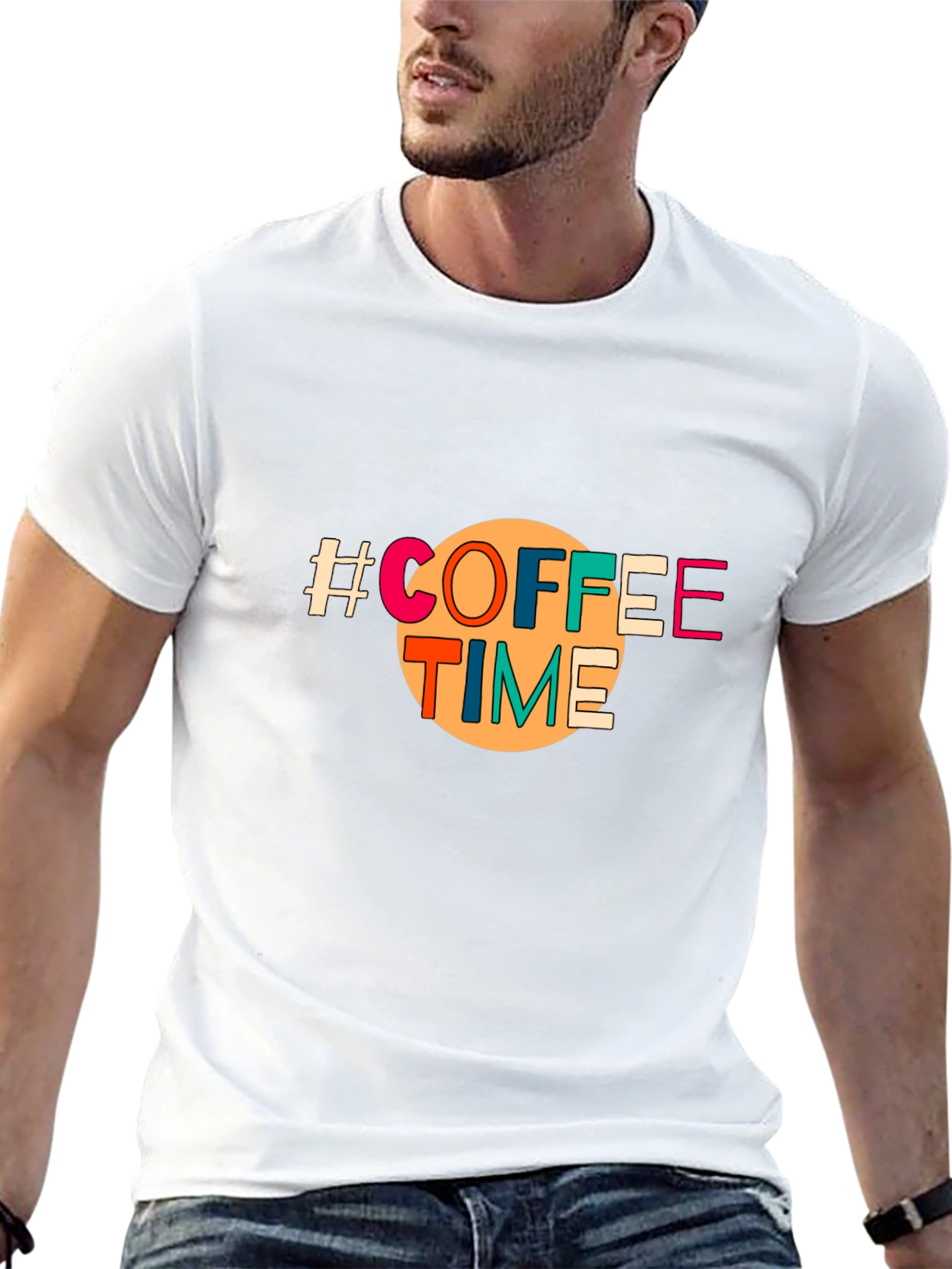 Coffee Time Graphic Tee - Unisex Black T-Shirt
