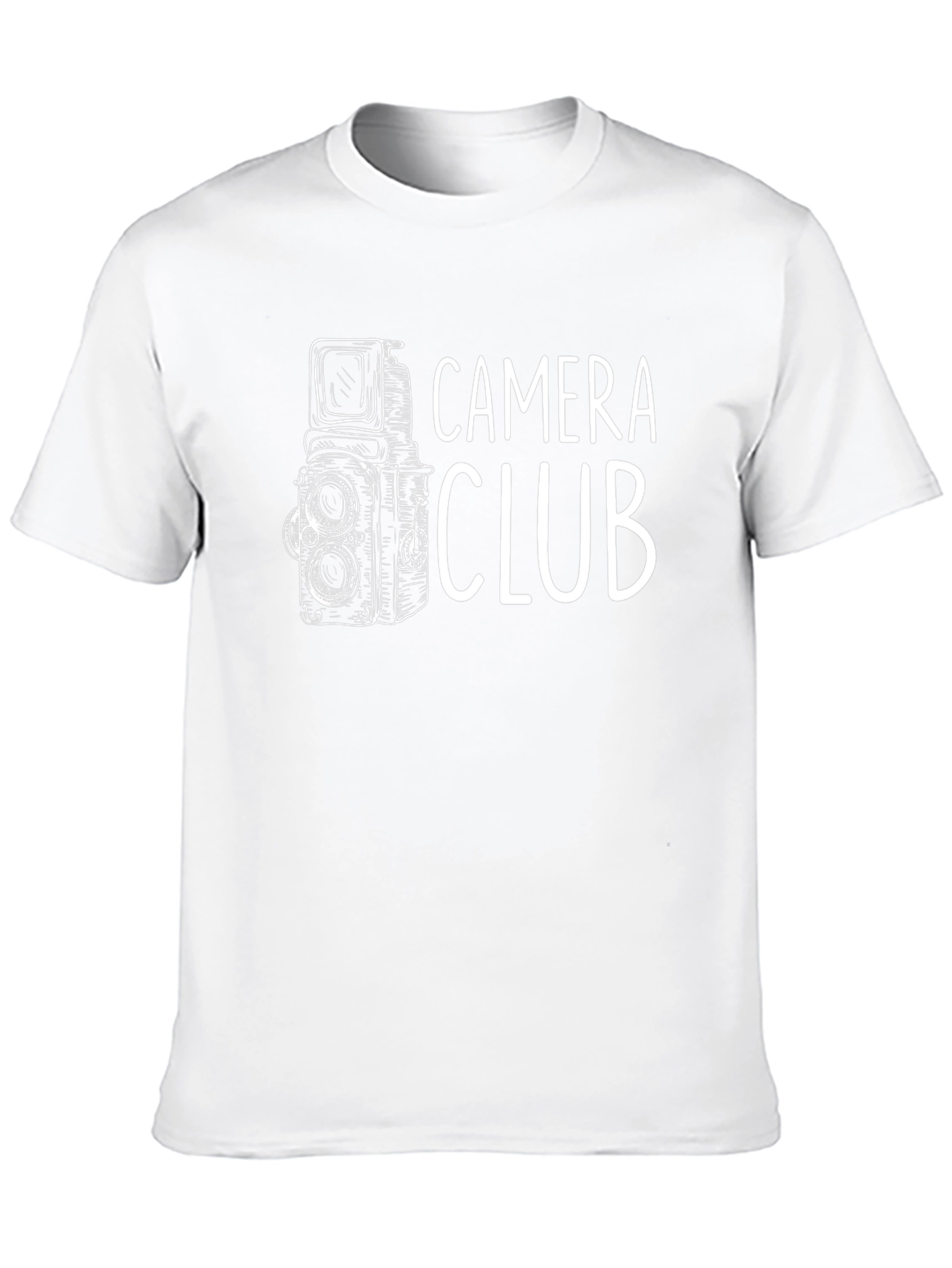 Camera Club Graphic Tee - Black