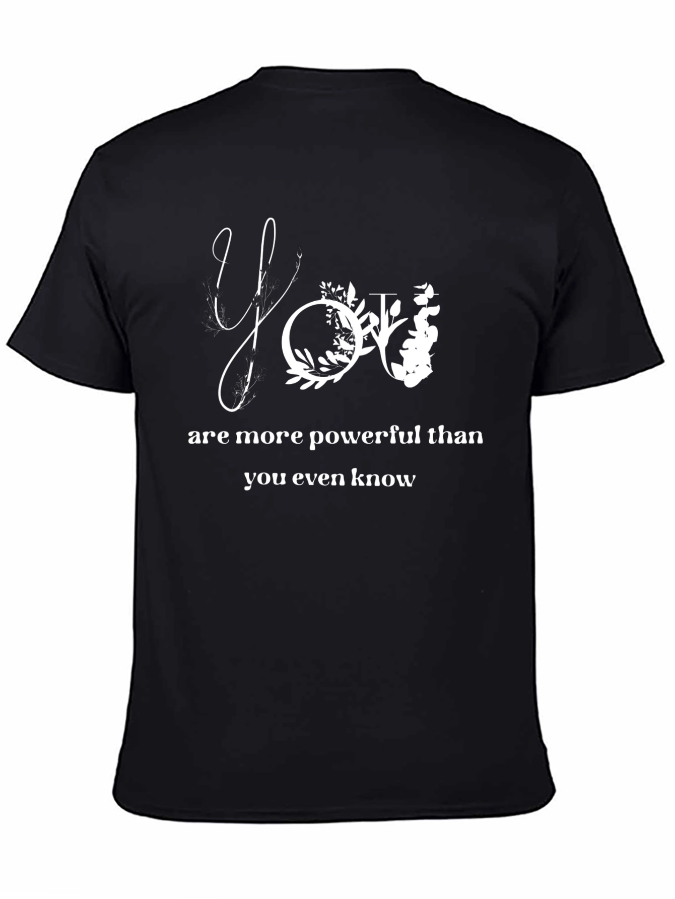 Empowering Floral You Graphic Tee