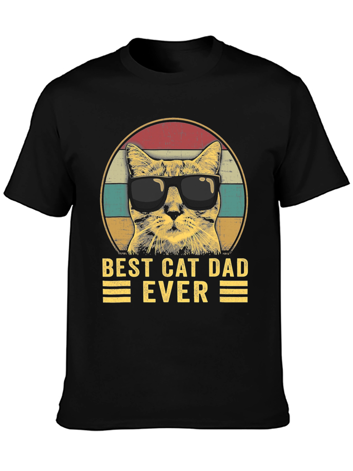 Best Cat Dad Ever T-Shirt