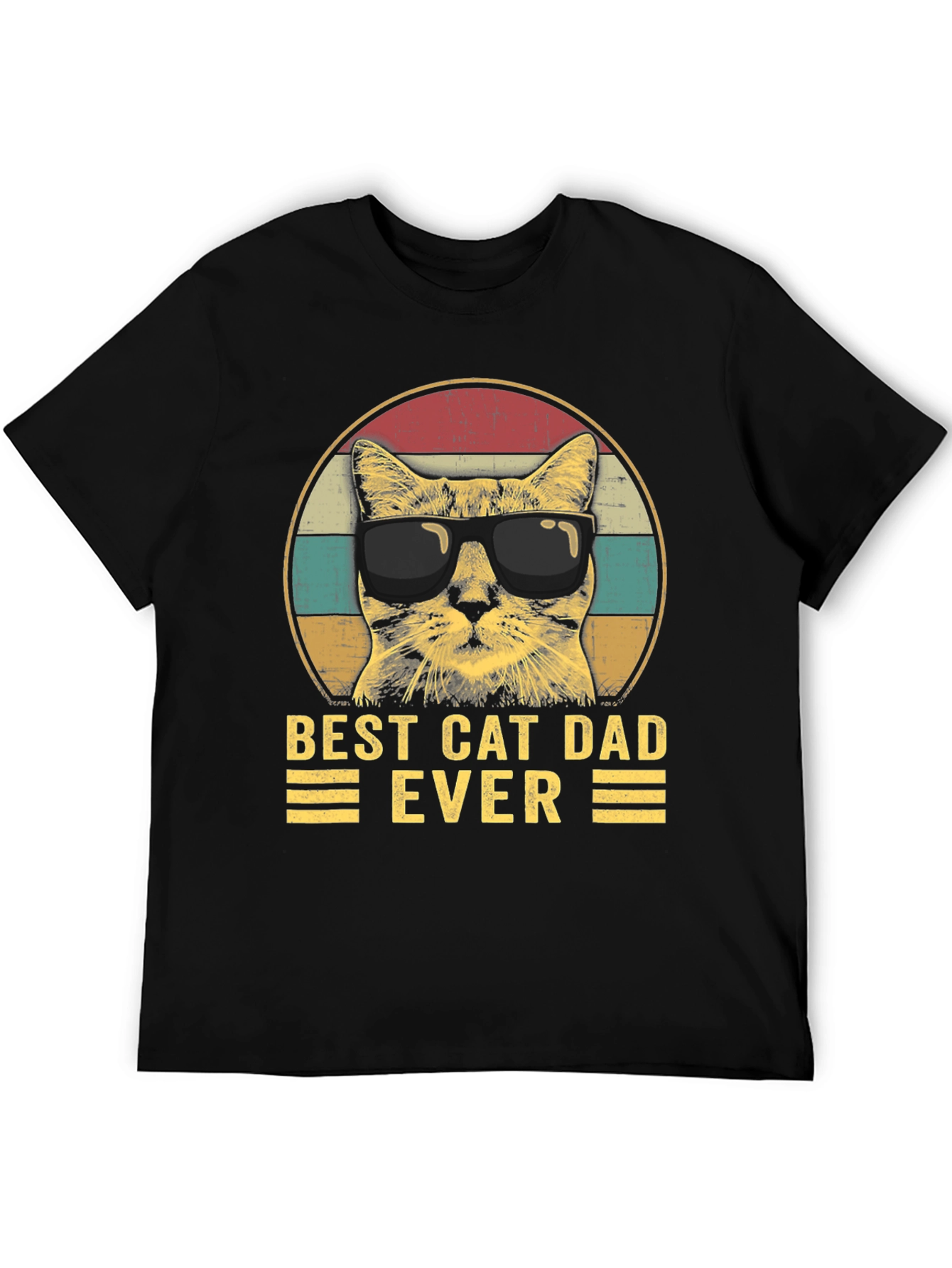 Best Cat Dad Ever T-Shirt