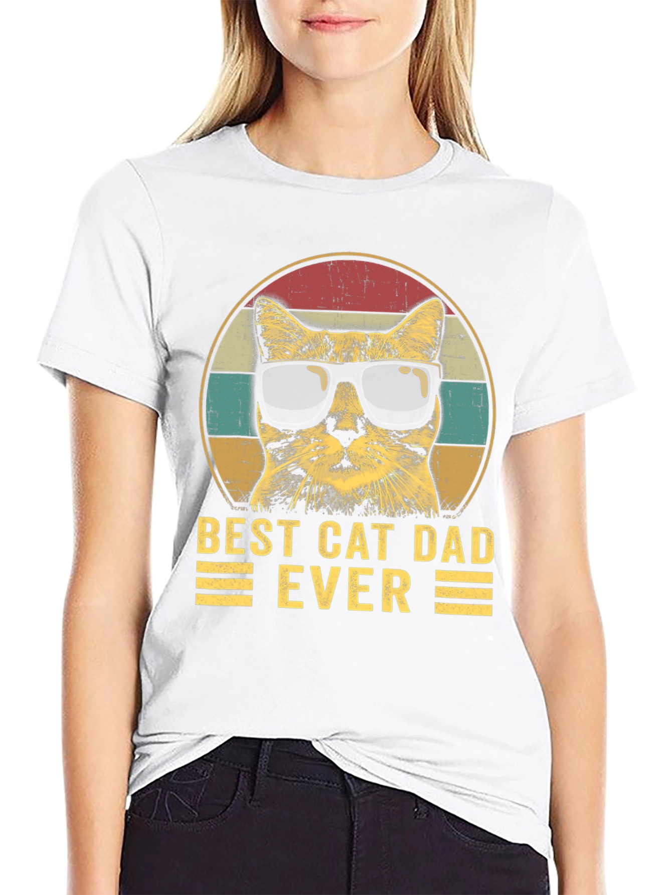 Best Cat Dad Ever T-Shirt
