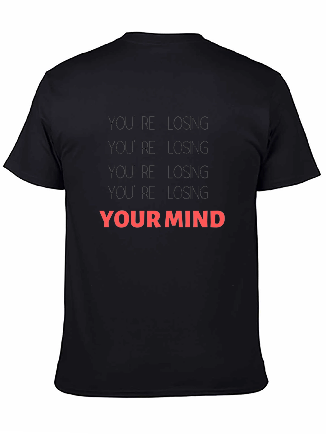 Losing Your Mind Graphic Print T-Shirt