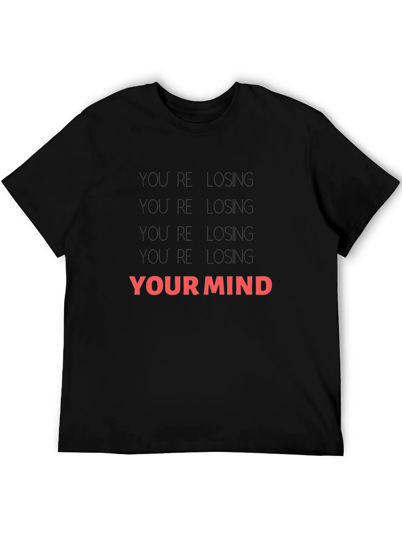 Losing Your Mind Graphic Print T-Shirt