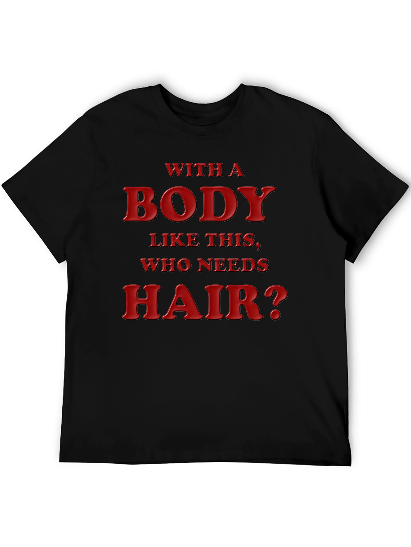 Humorous Baldness Acceptance T-Shirt