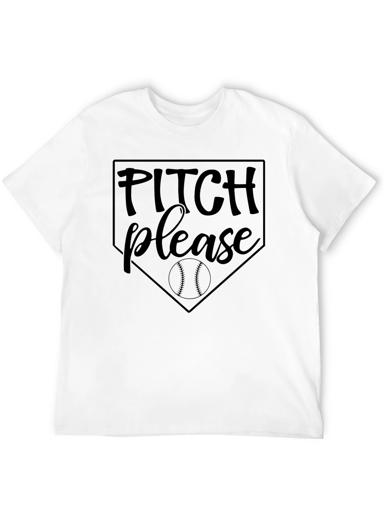 Pitch Please Baseball T-Shirt
