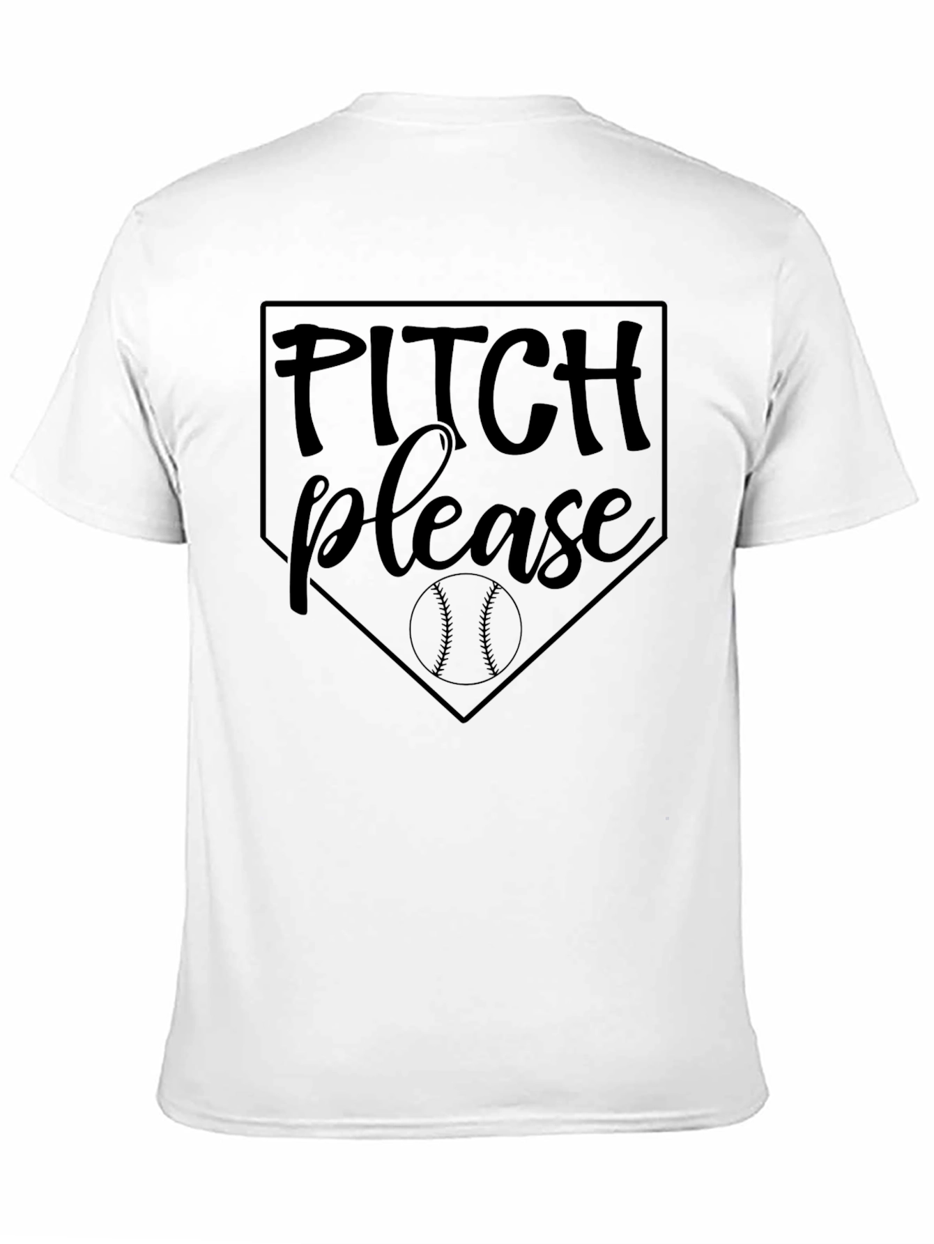 Pitch Please Baseball T-Shirt