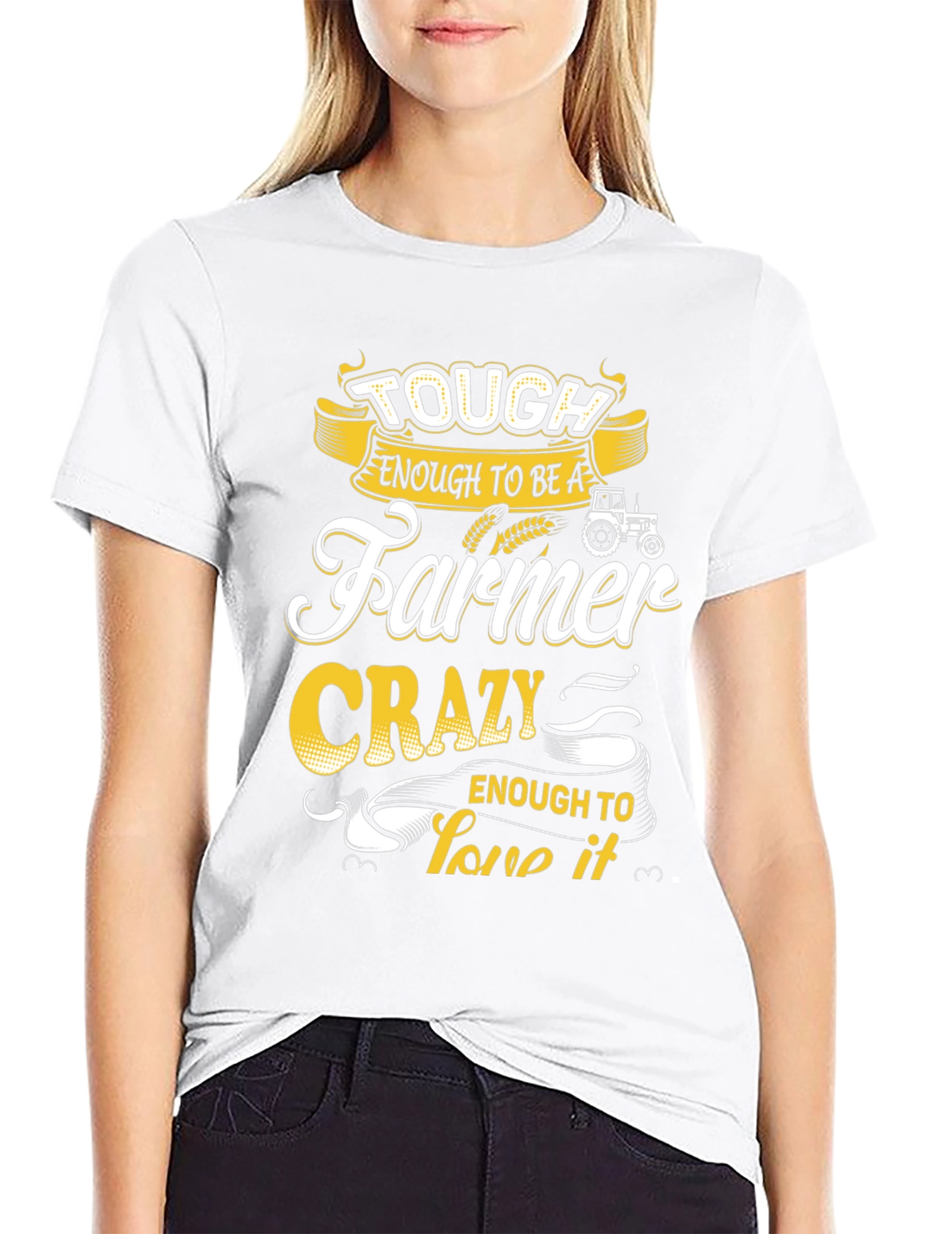 Tough Enough Farmer Tee - Crazy Love
