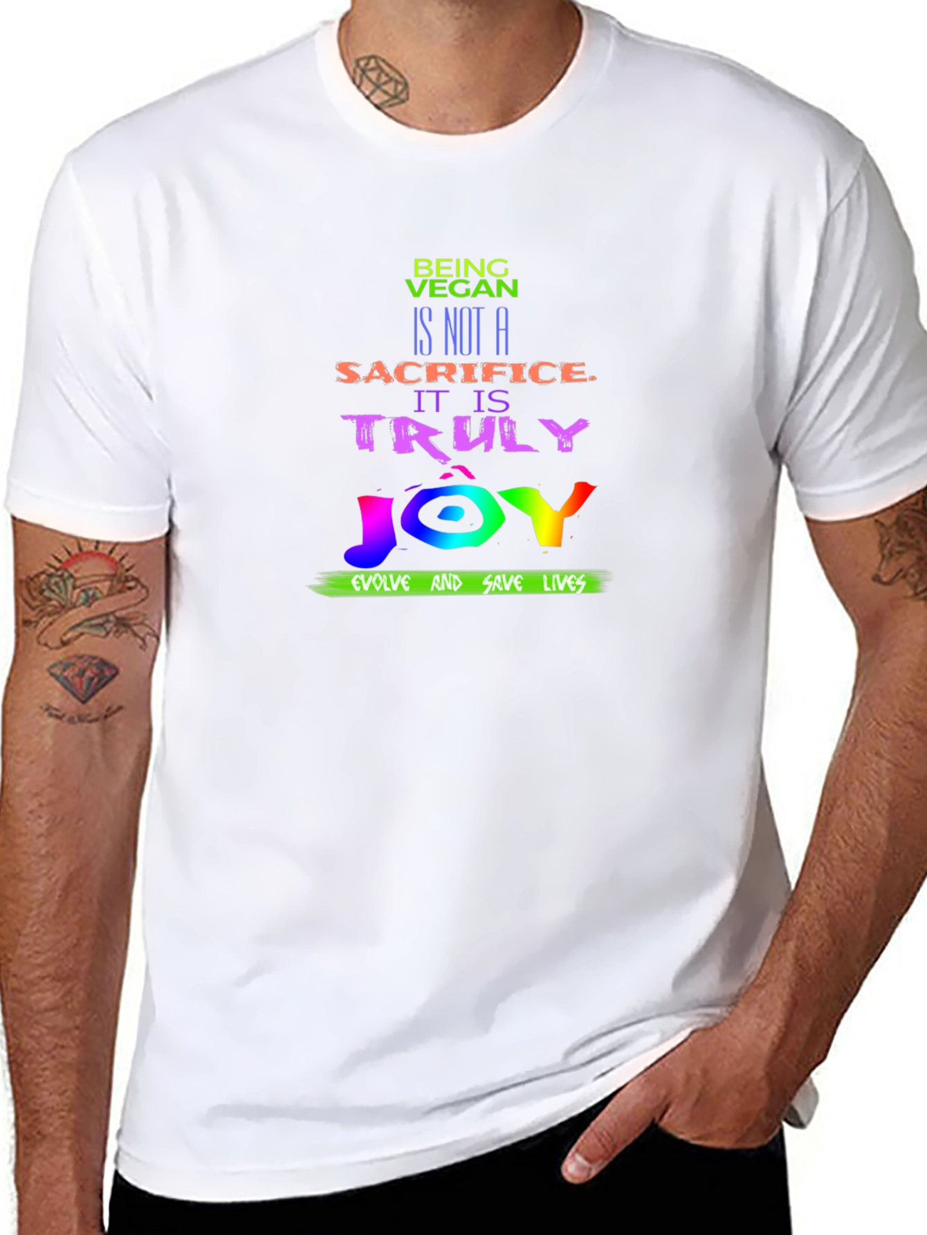 Being Vegan is Truly Joy T-Shirt