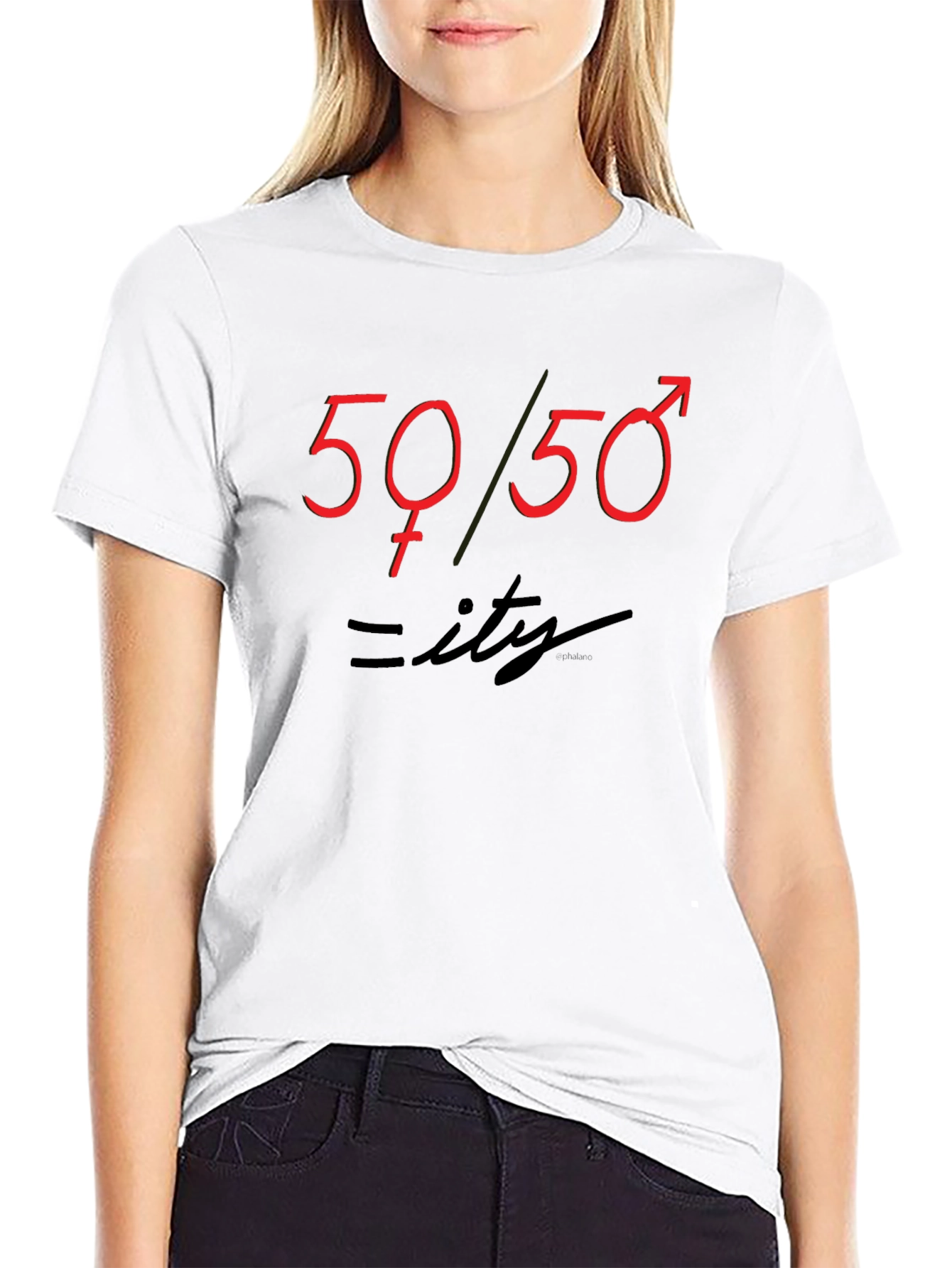 50/50 Equality T-Shirt - Mens