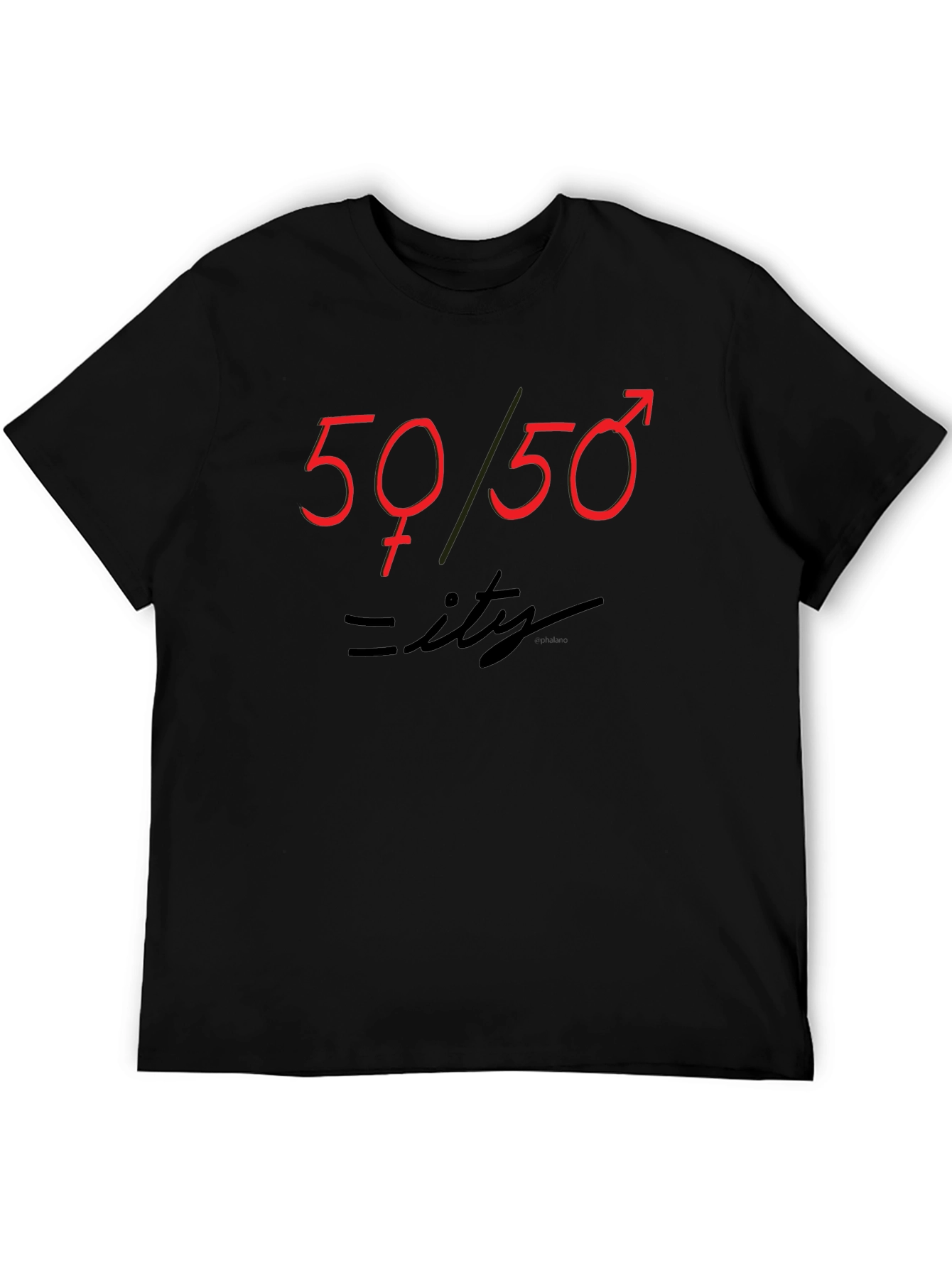 50/50 Equality T-Shirt - Mens