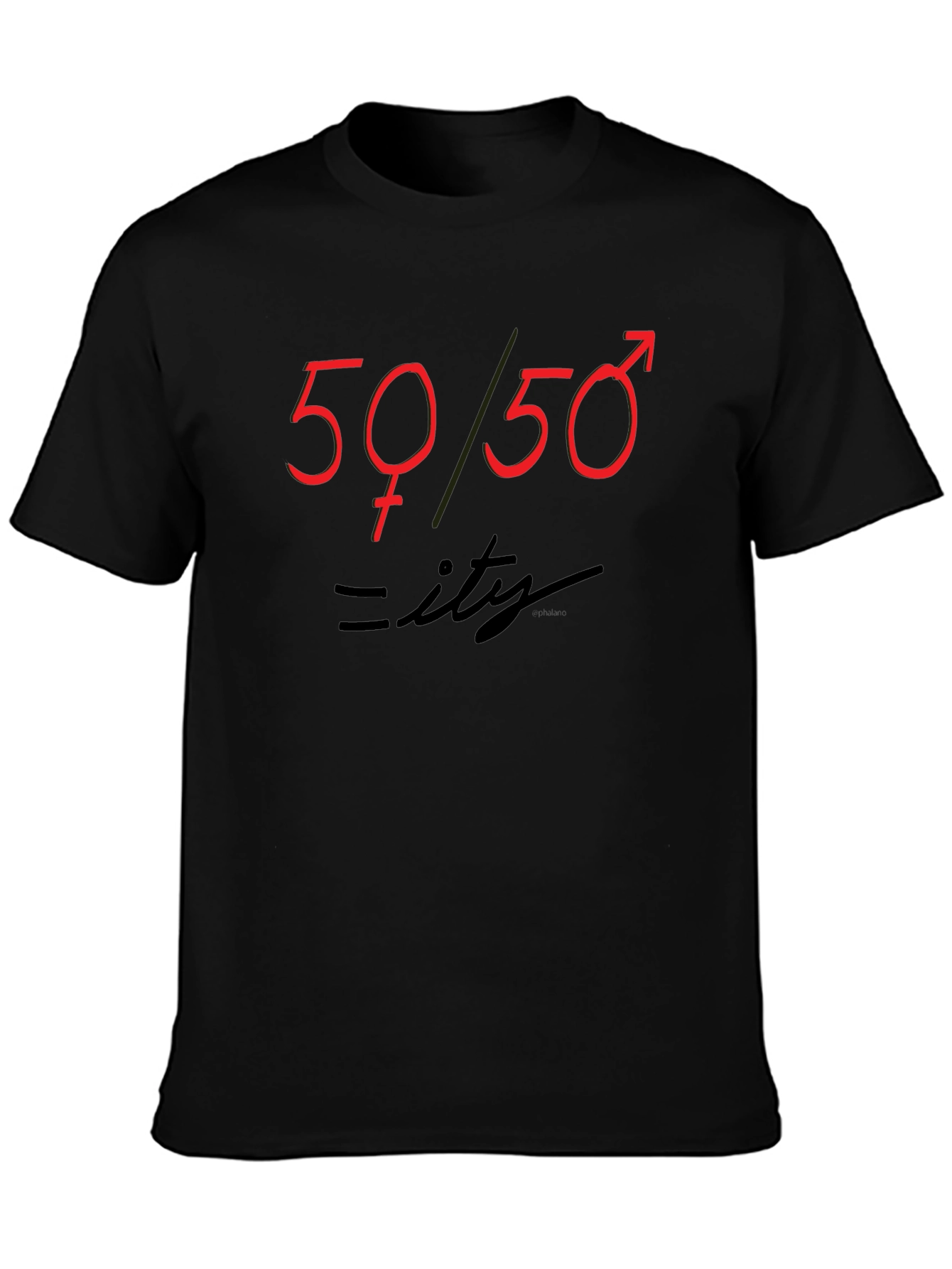 50/50 Equality T-Shirt - Mens