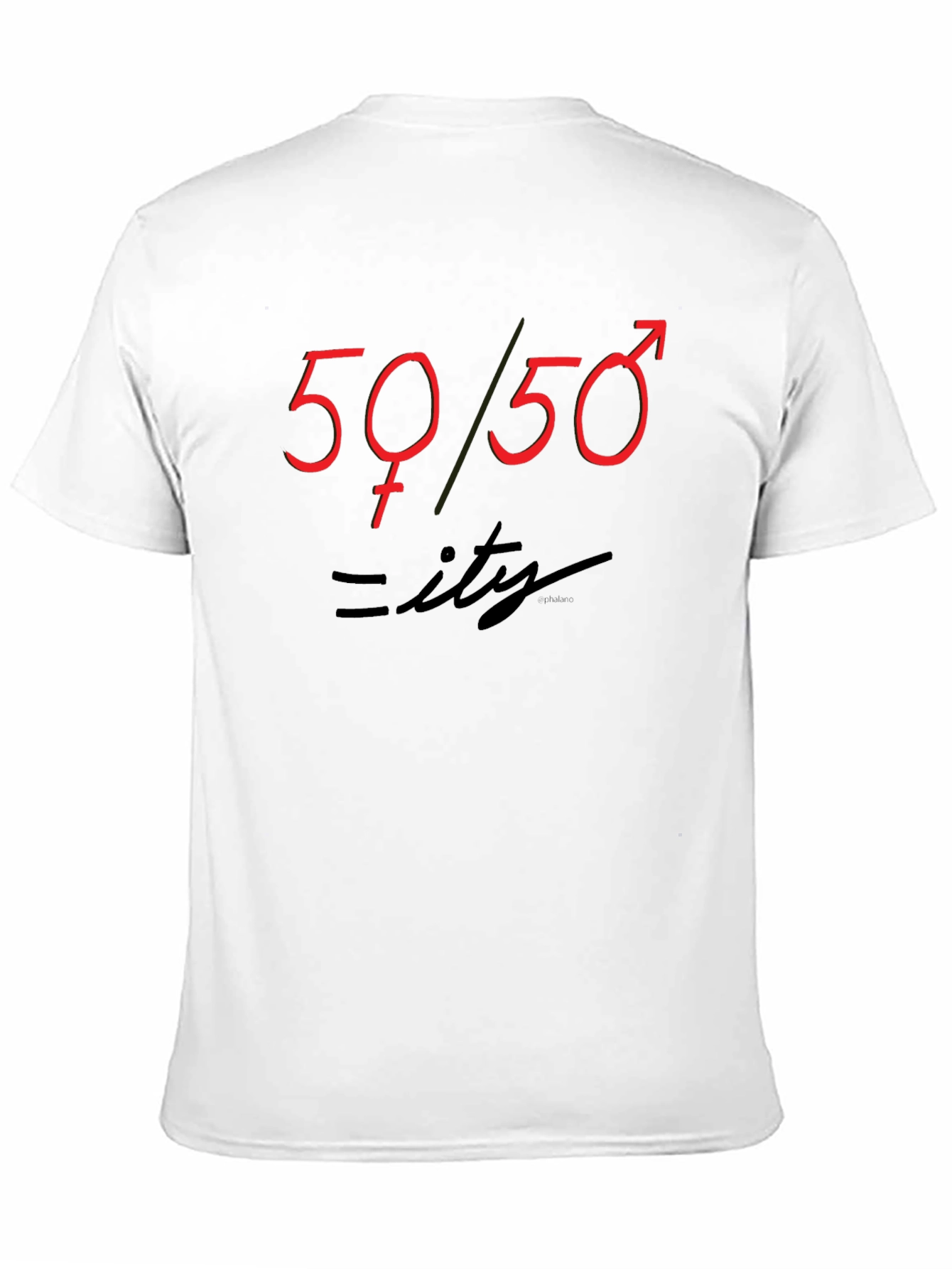 50/50 Equality T-Shirt - Mens