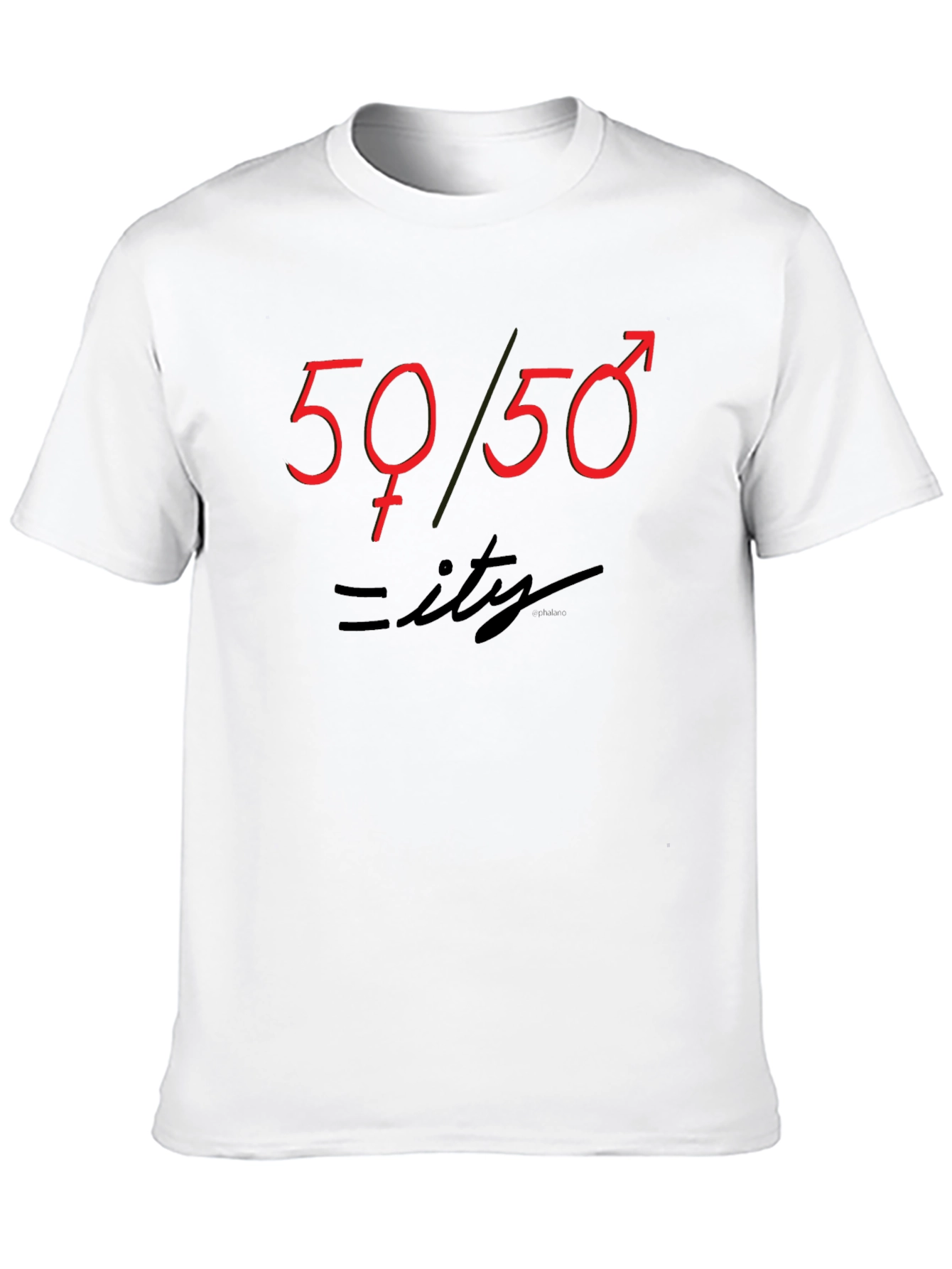50/50 Equality T-Shirt - Mens