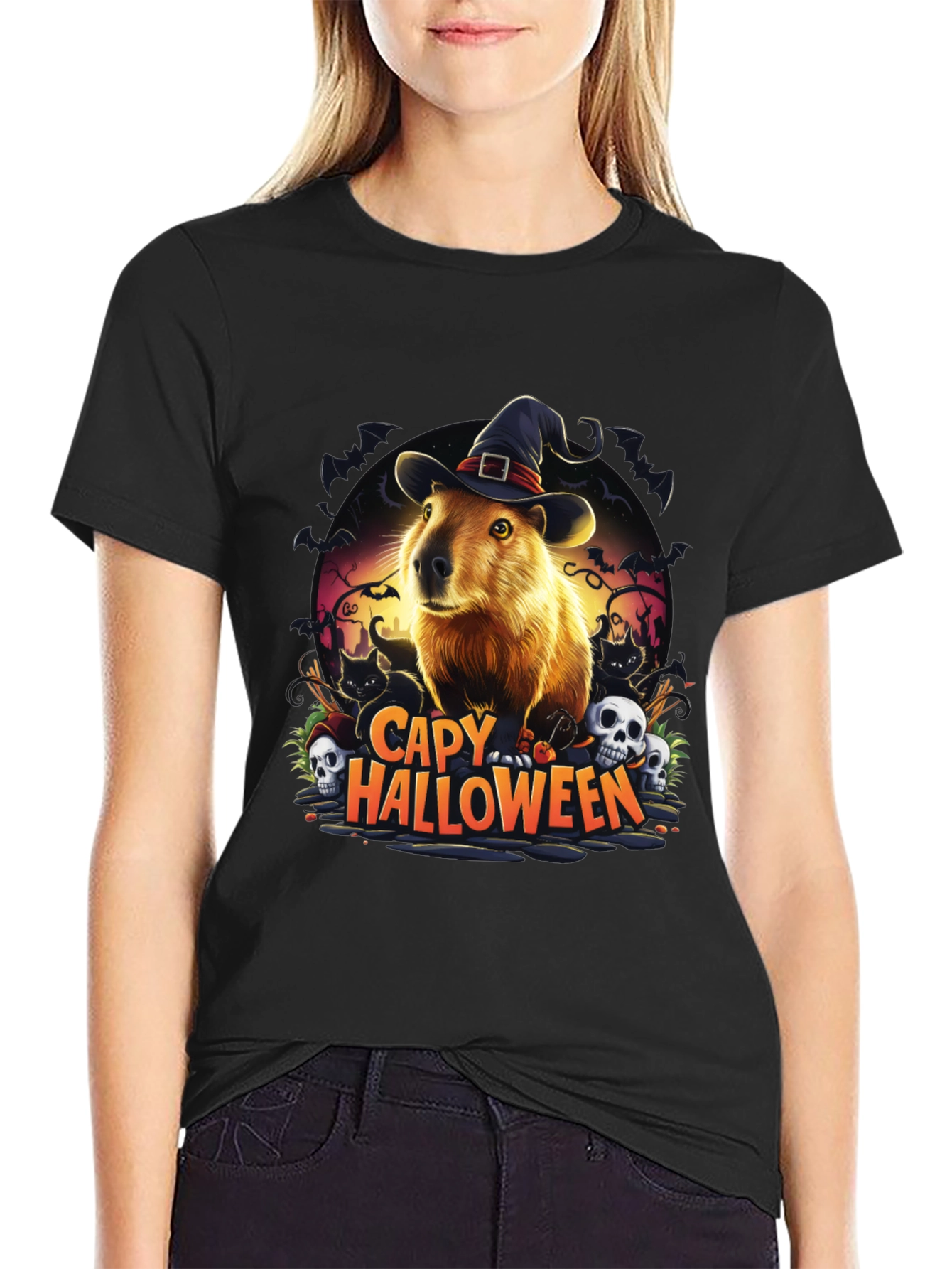 Capy Halloween T-Shirt