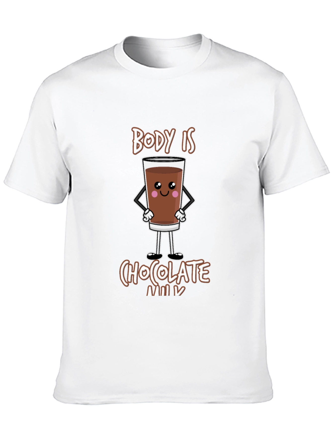 Funny Chocolate Milk Body T-Shirt - Unisex Tee