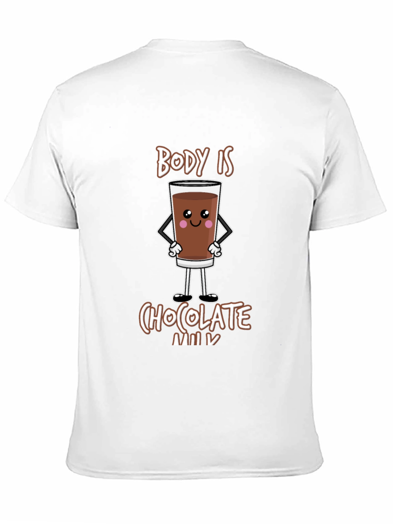 Funny Chocolate Milk Body T-Shirt - Unisex Tee