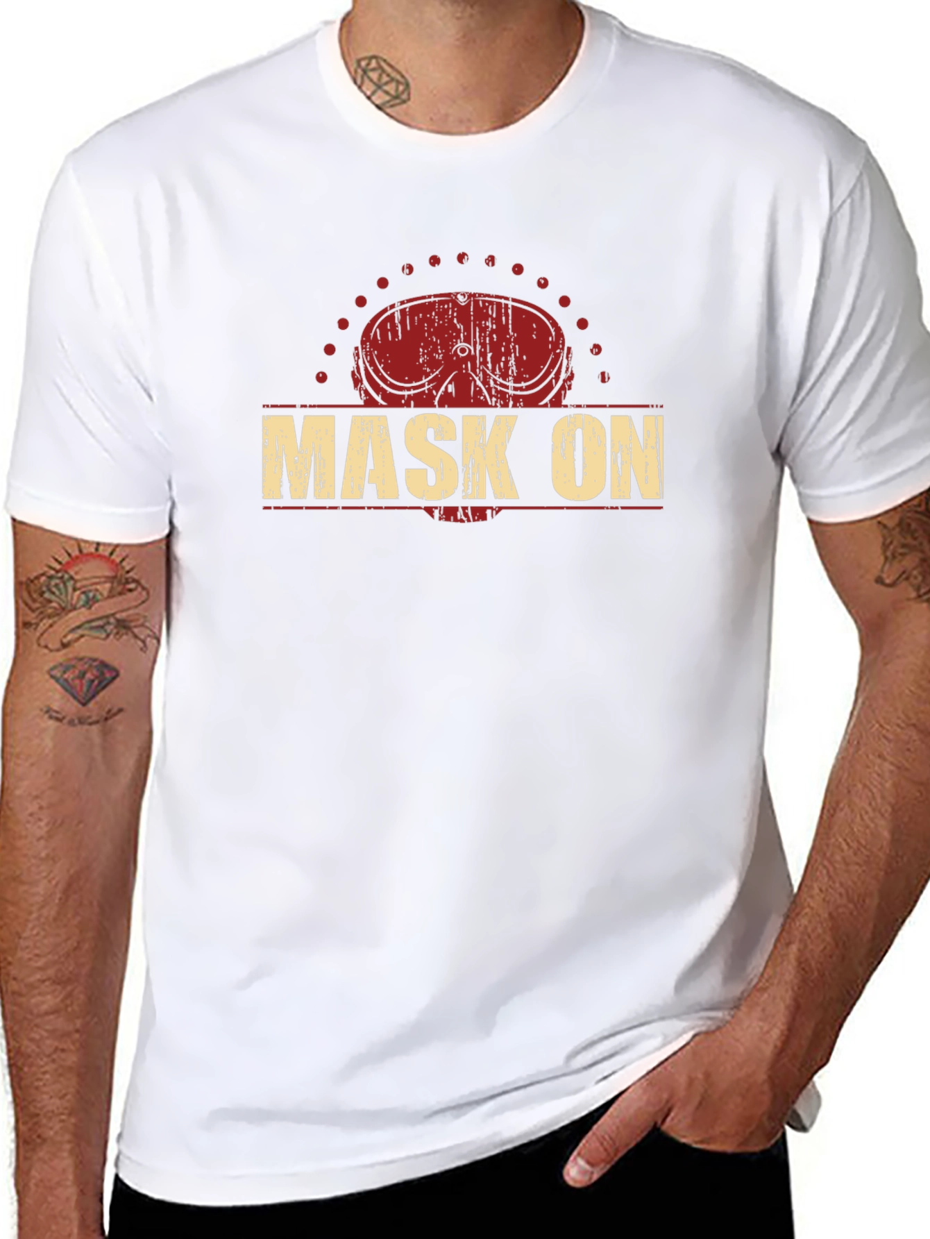 Mask On T-Shirt - Safety First Apparel