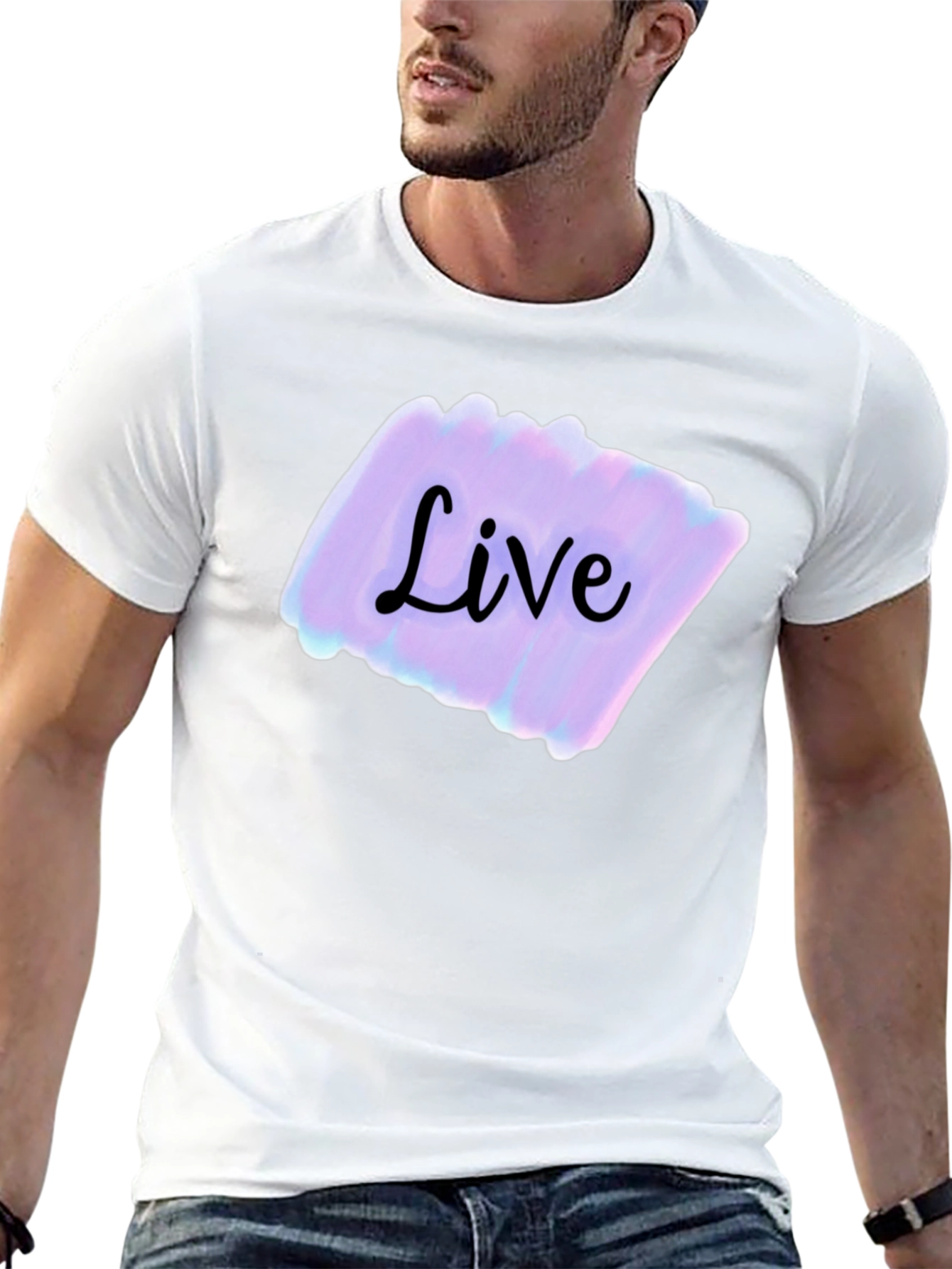 Live T-Shirt - Black - Graphic Tee