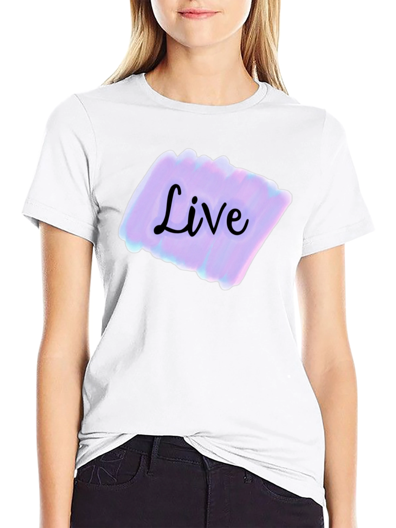 Live T-Shirt - Black - Graphic Tee