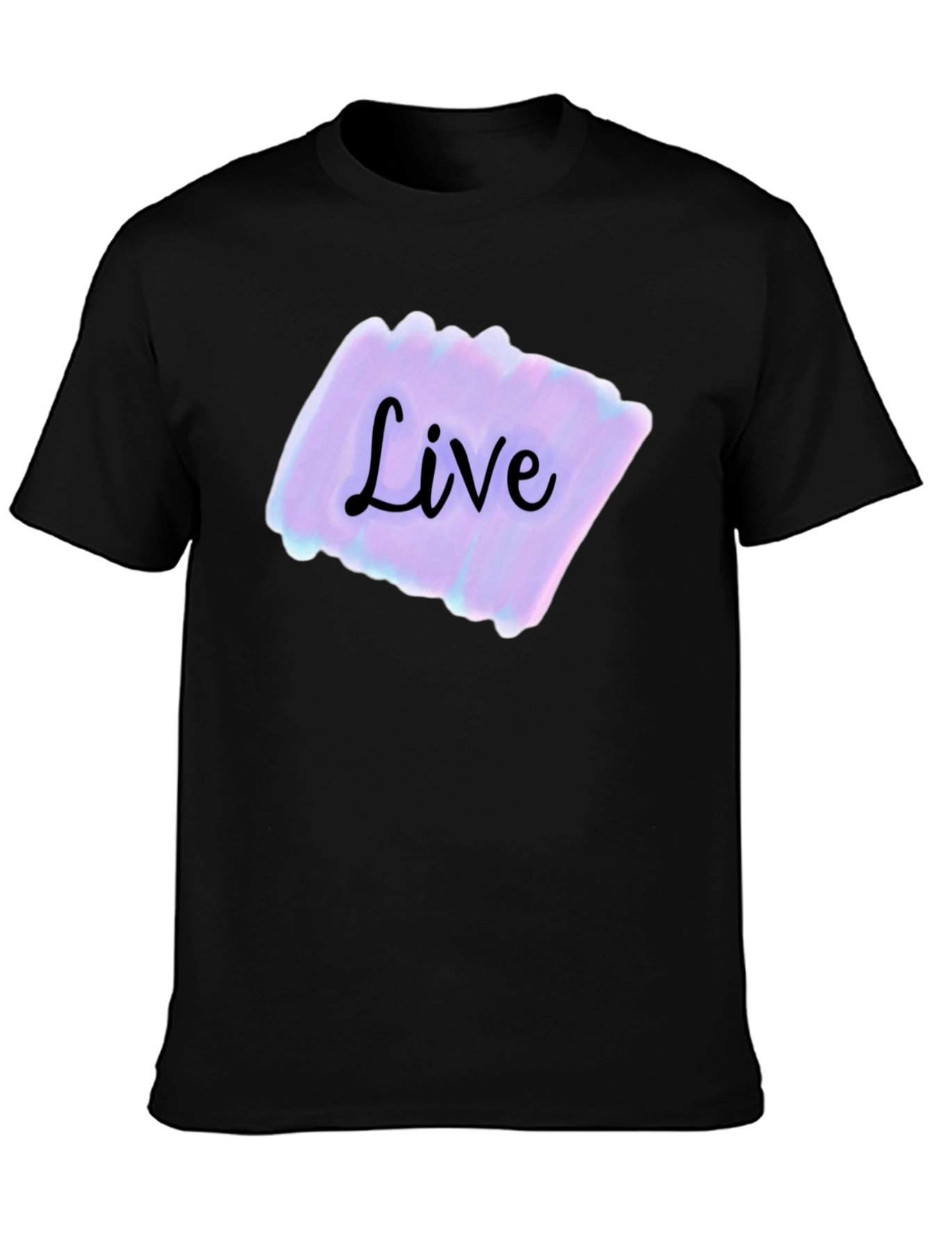 Live T-Shirt - Black - Graphic Tee