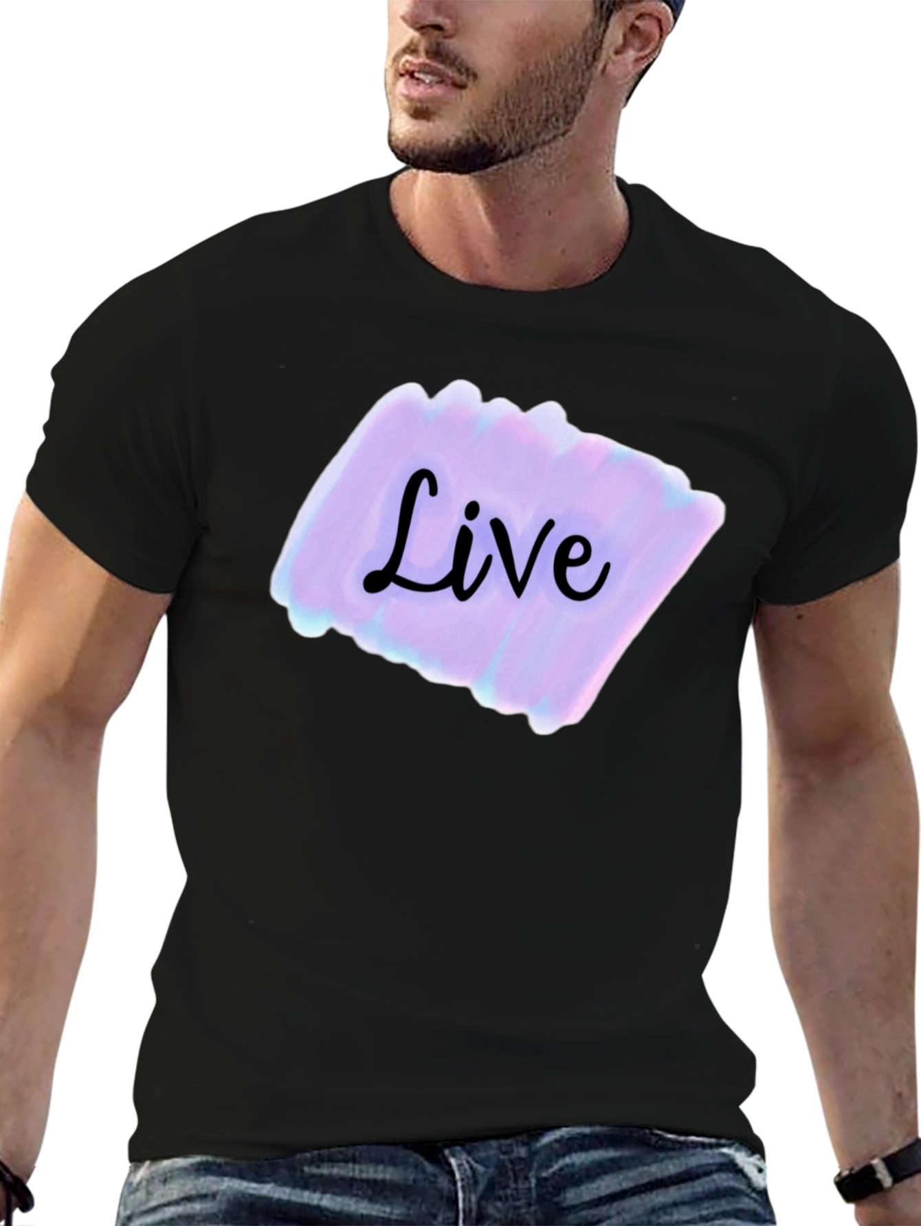 Live T-Shirt - Black - Graphic Tee