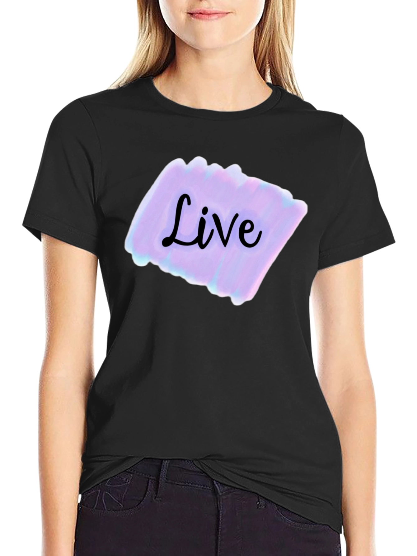 Live T-Shirt - Black - Graphic Tee