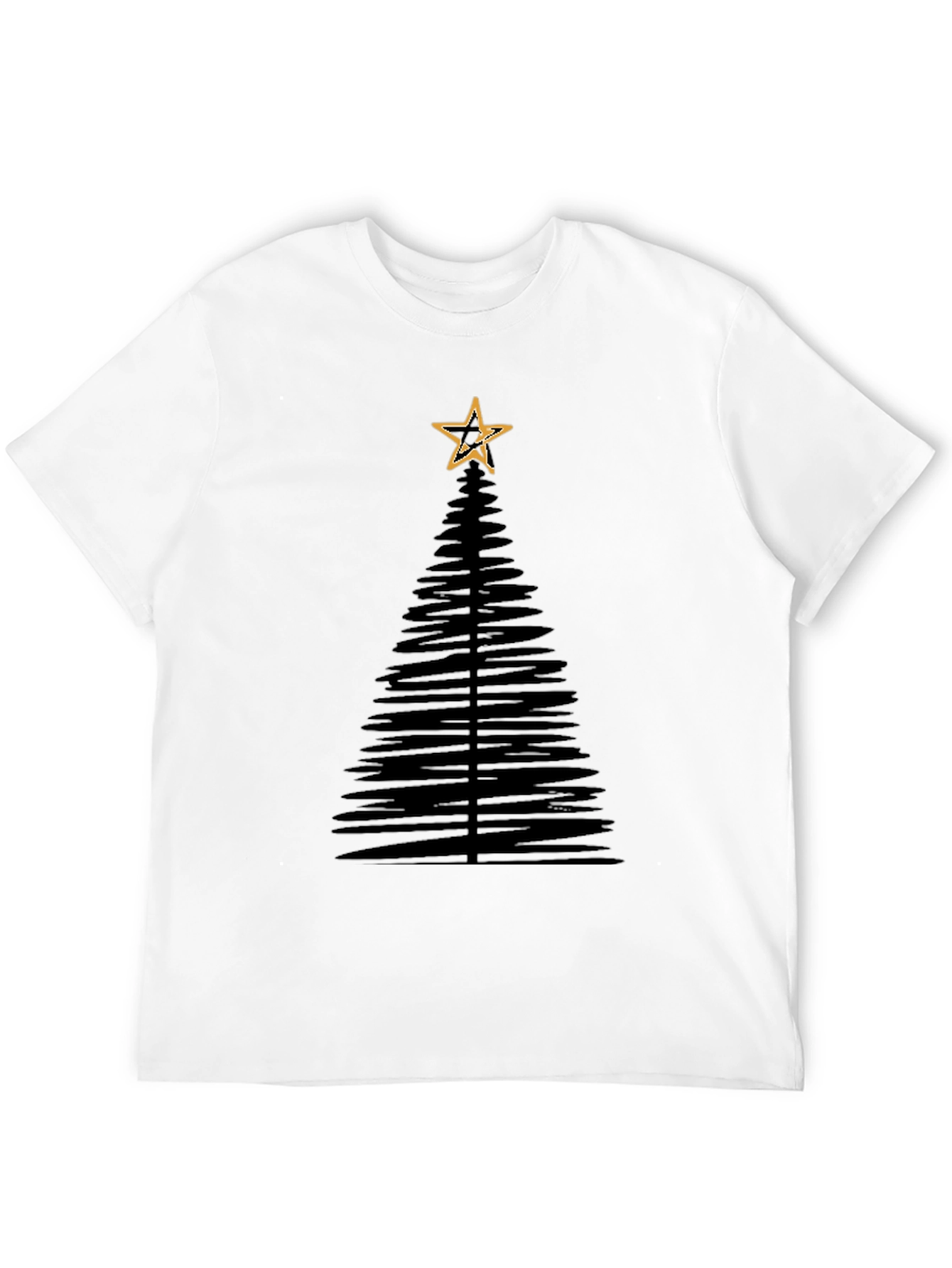 Christmas Tree Graphic Tee - Holiday Style
