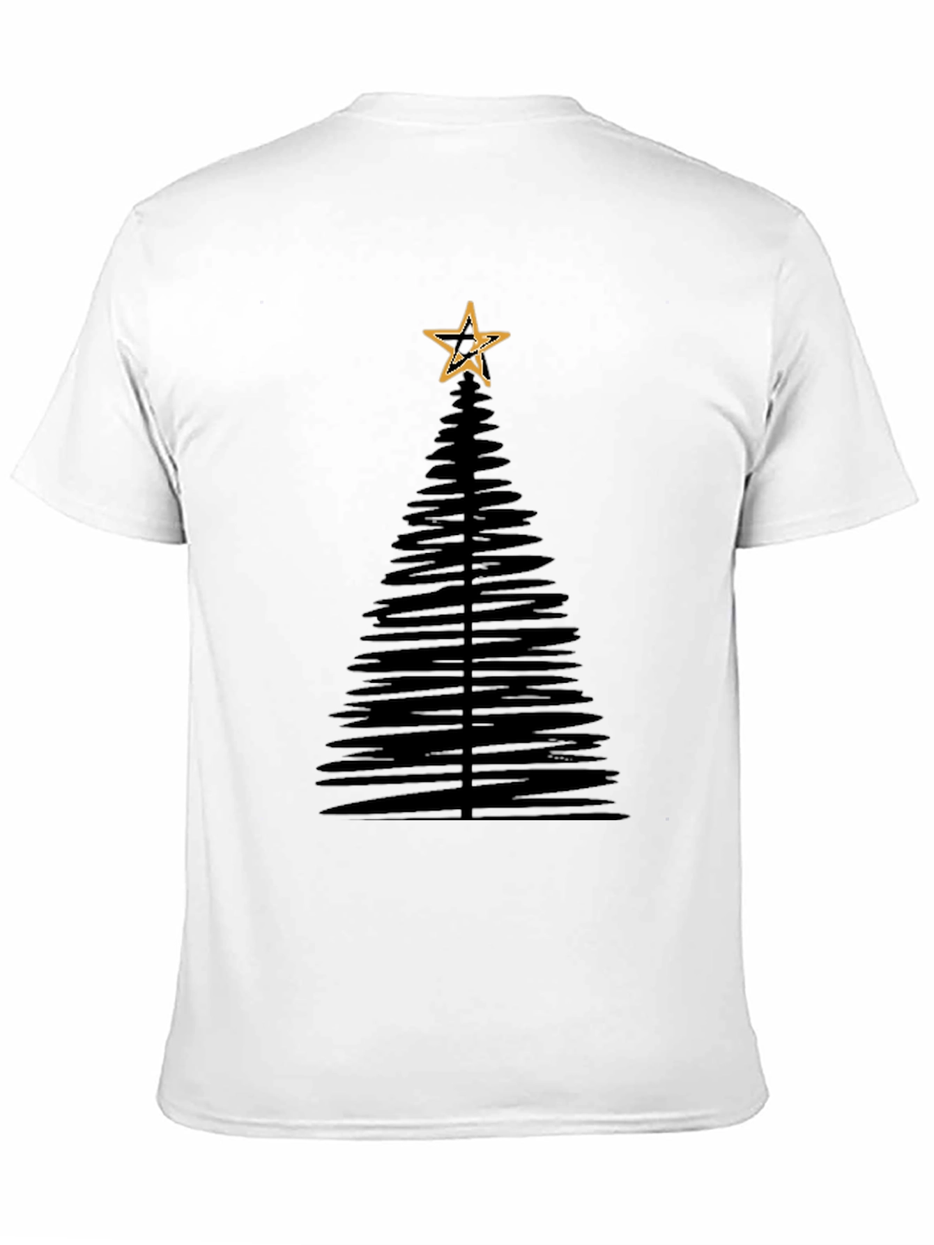 Christmas Tree Graphic Tee - Holiday Style