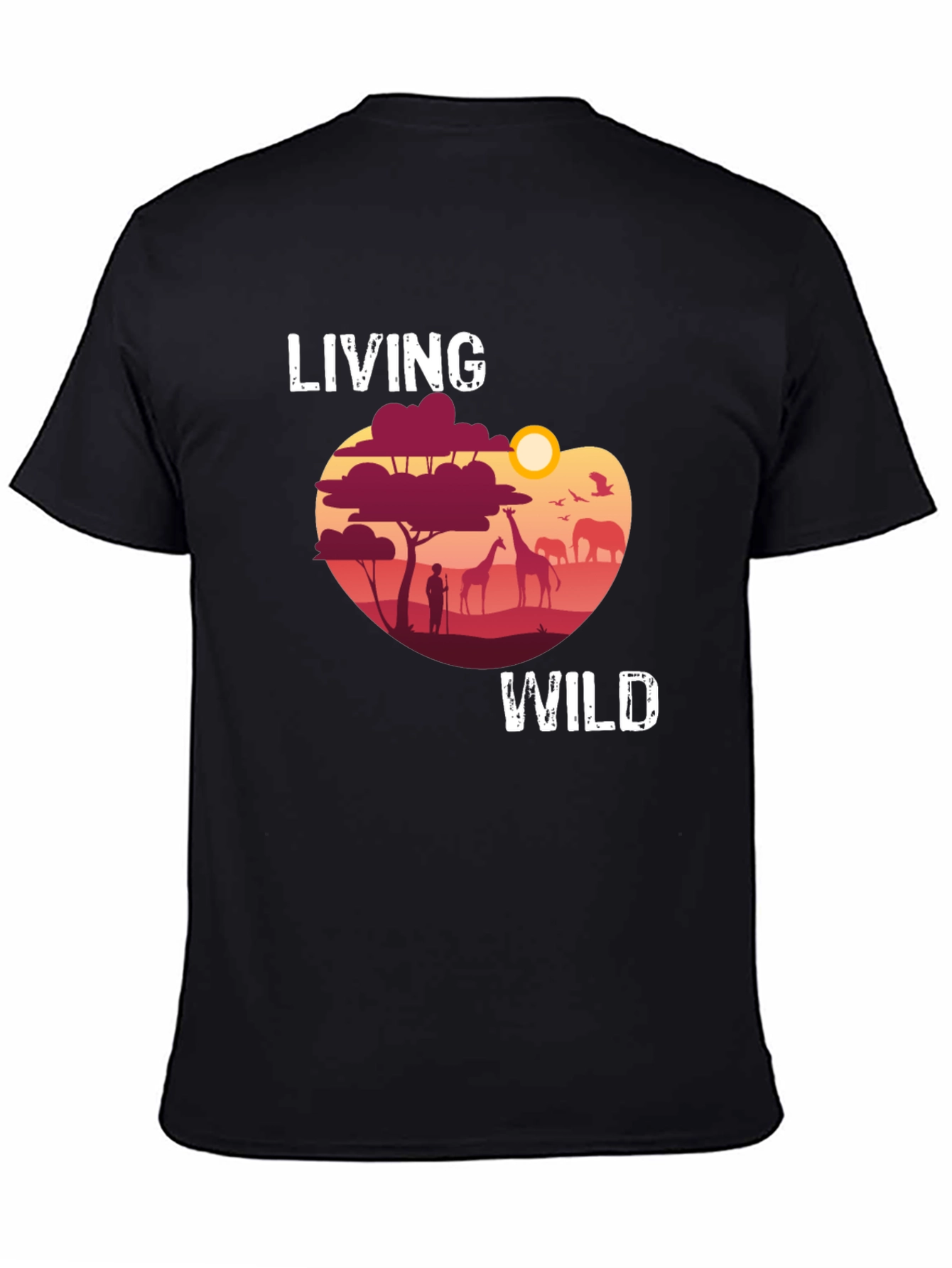 Living Wild Graphic T-Shirt - Safari Adventure