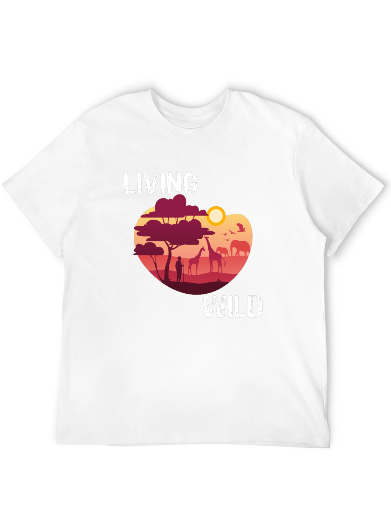 Living Wild Graphic T-Shirt - Safari Adventure