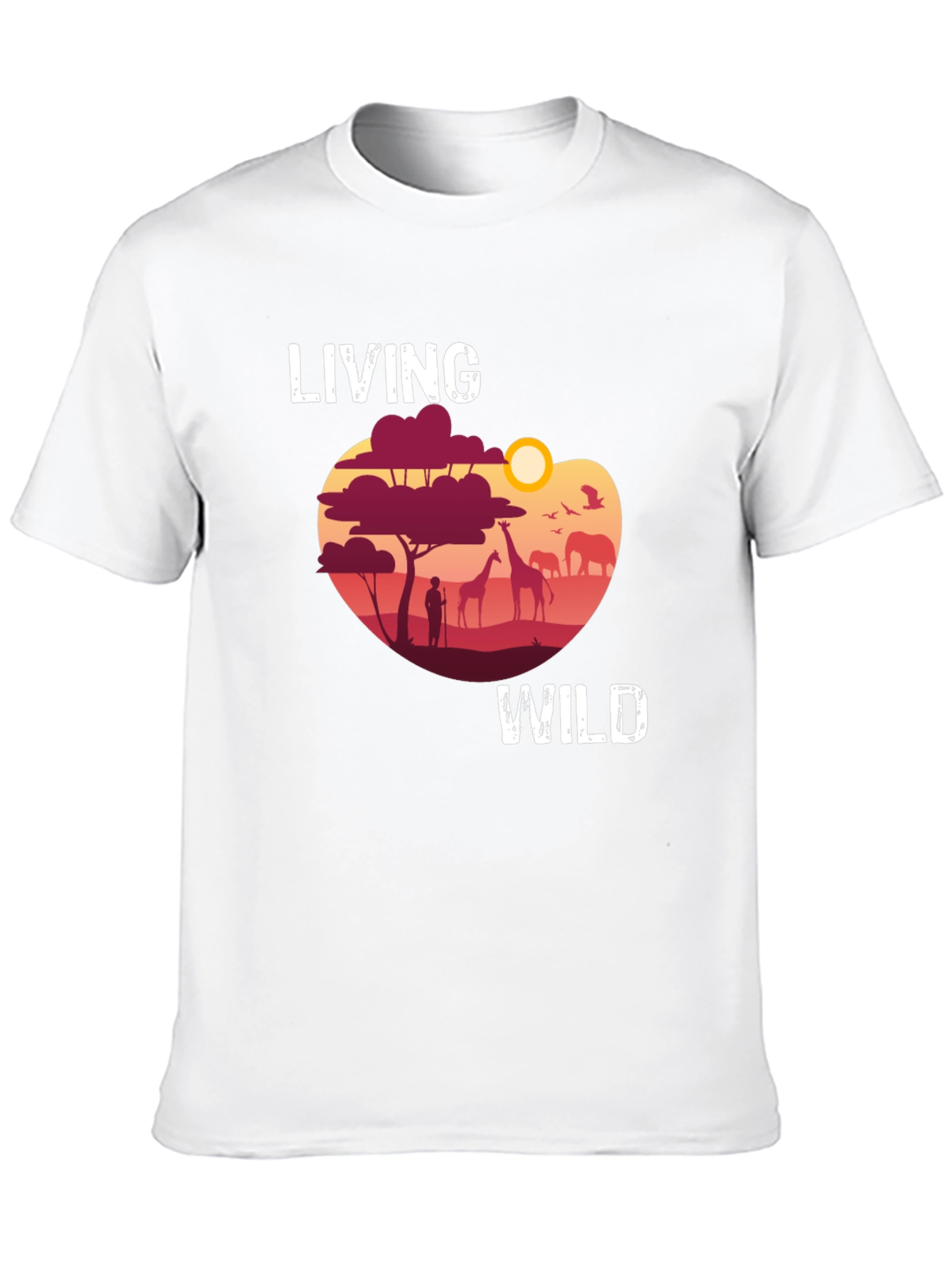 Living Wild Graphic T-Shirt - Safari Adventure