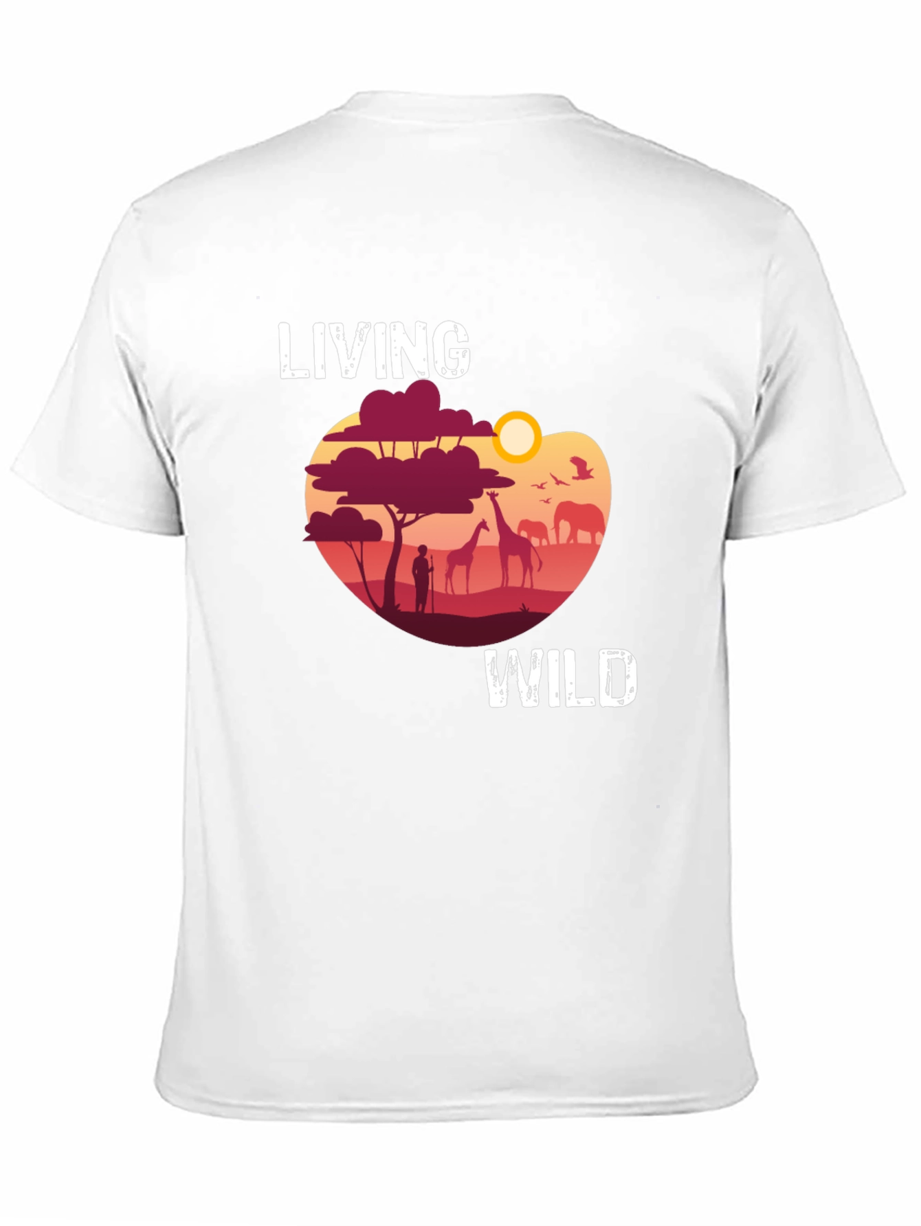 Living Wild Graphic T-Shirt - Safari Adventure