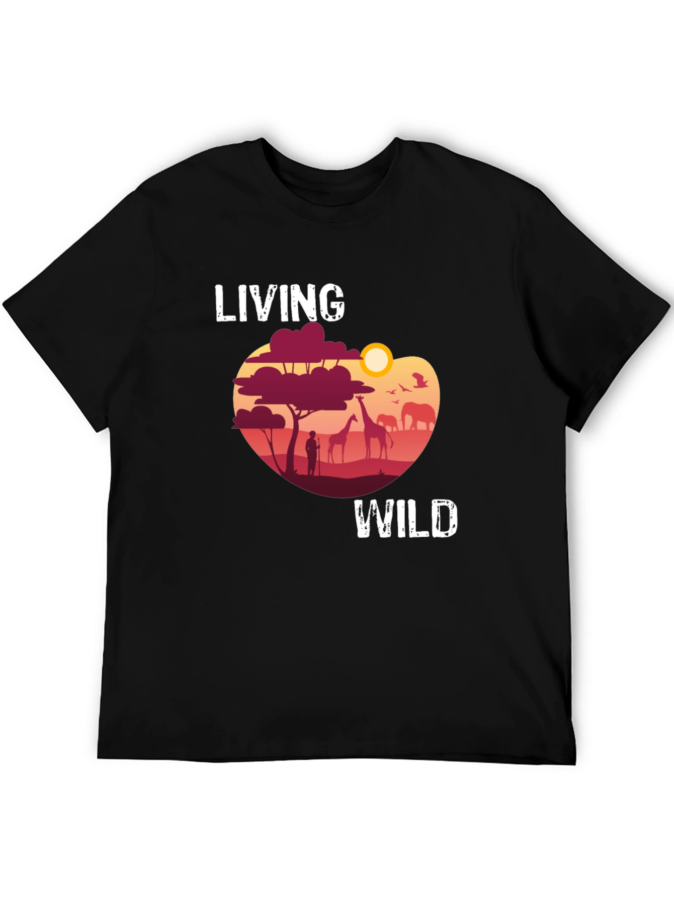 Living Wild Graphic T-Shirt - Safari Adventure