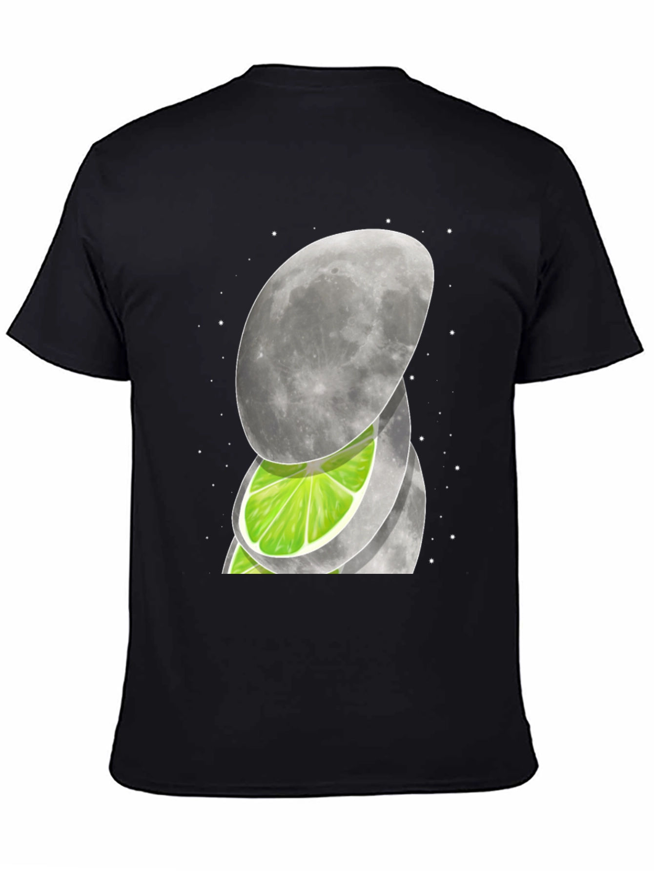 Moon & Lime Graphic T-Shirt - Unique Design