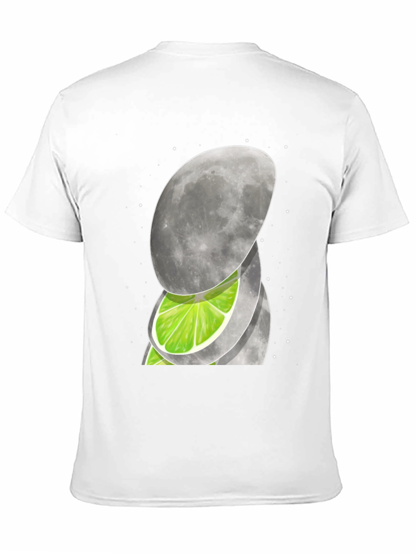 Moon & Lime Graphic T-Shirt - Unique Design