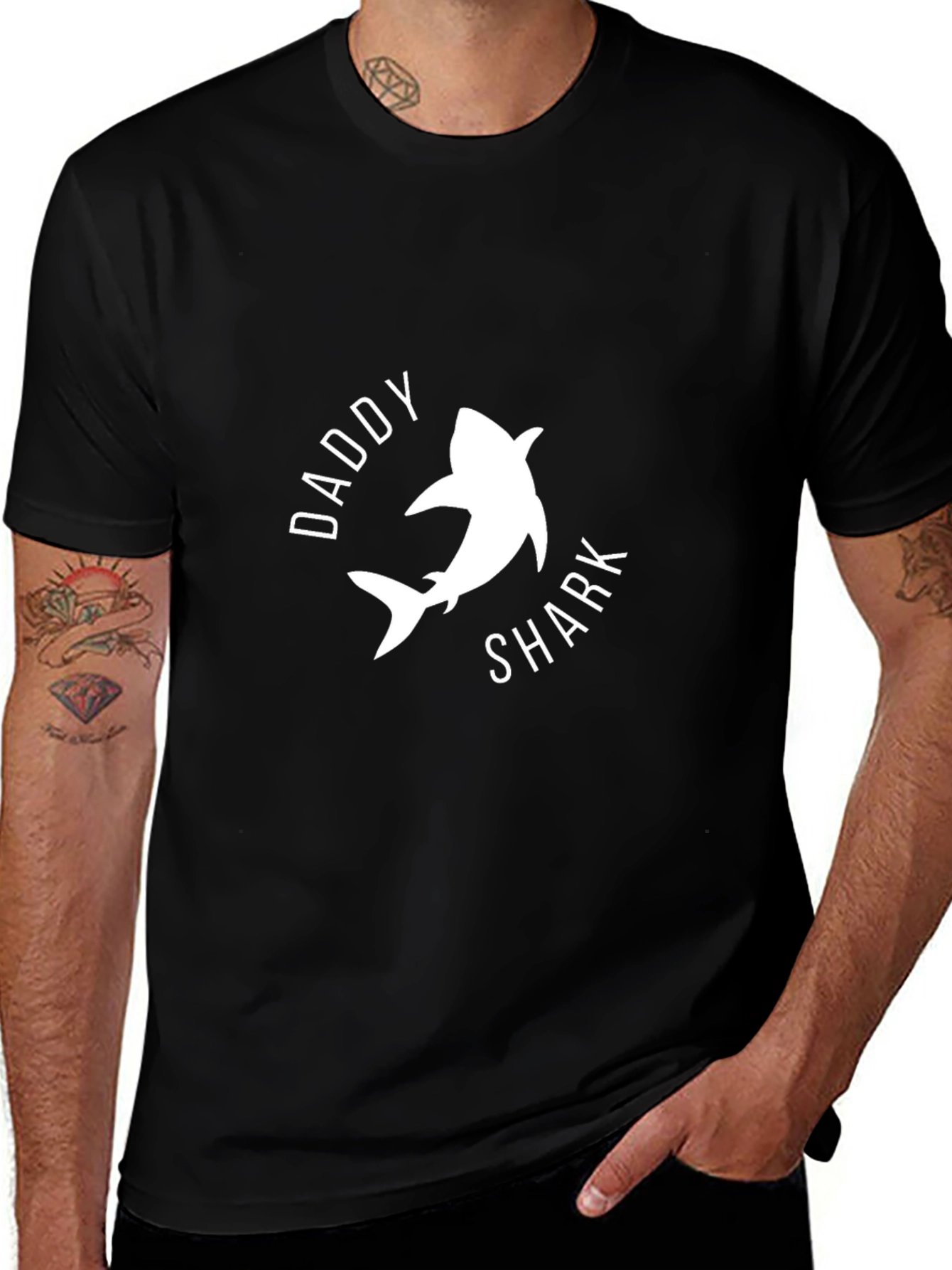 Daddy Shark T-Shirt - Fun Family Apparel