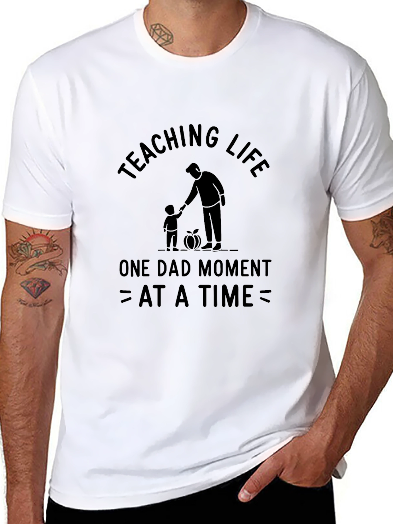 Teaching Life Dad Moment T-Shirt