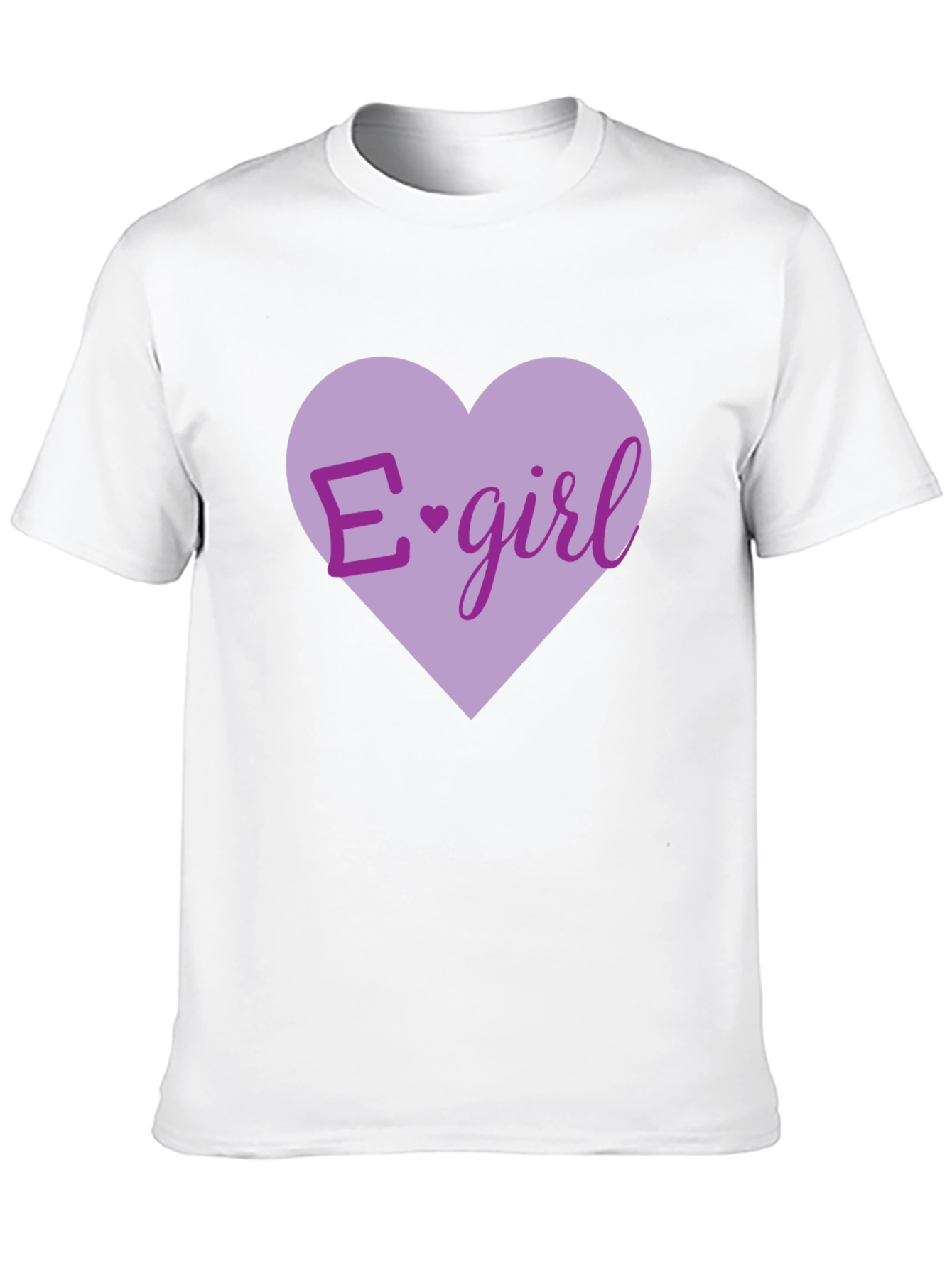 E-girl Heart T-Shirt - Black
