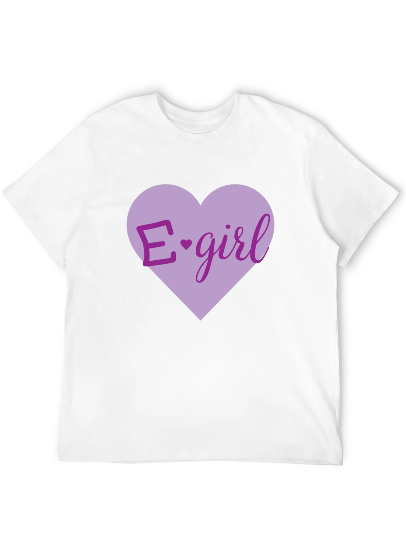E-girl Heart T-Shirt - Black