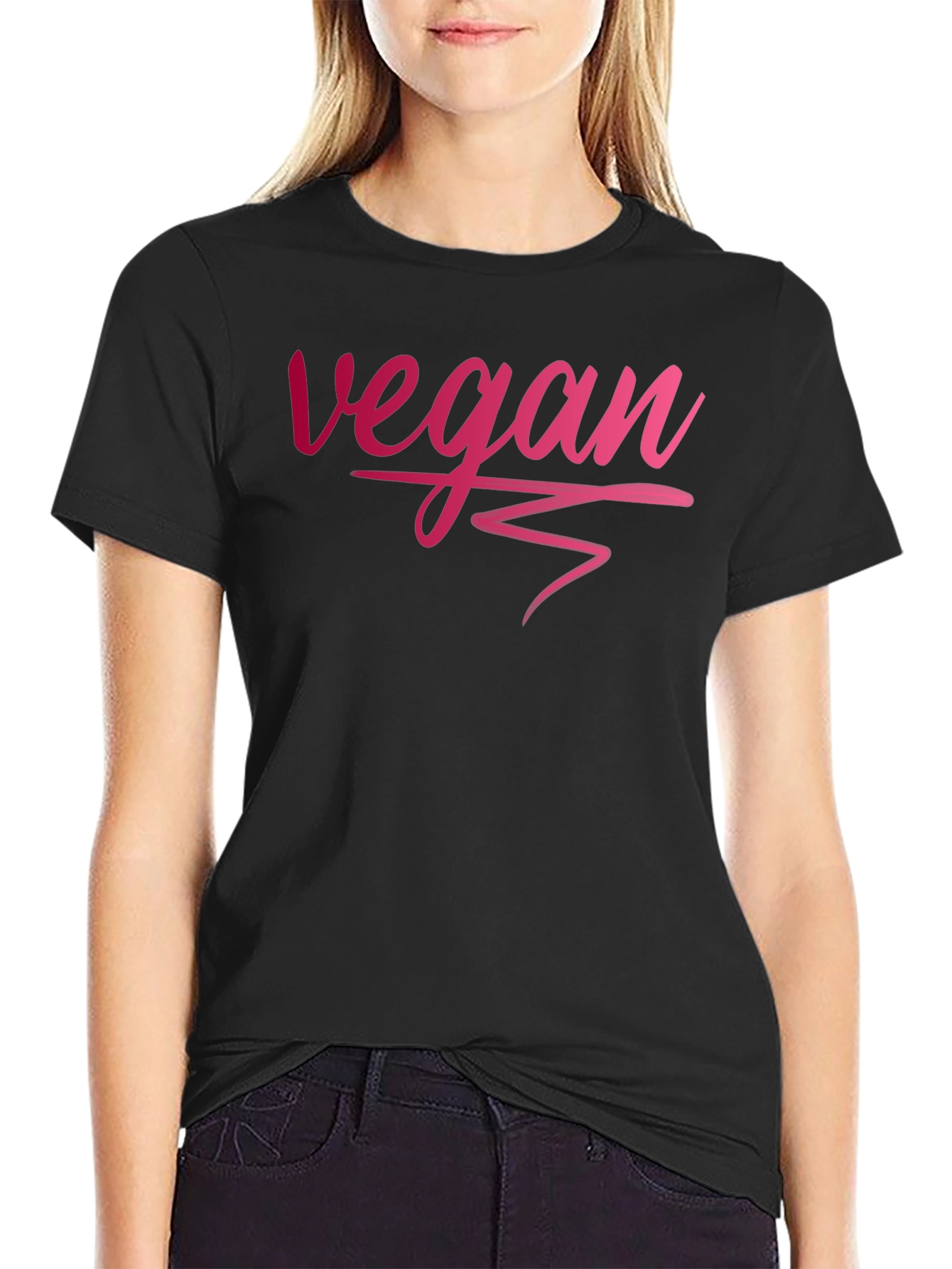 Vegan Graphic Tee - Stylish & Sustainable