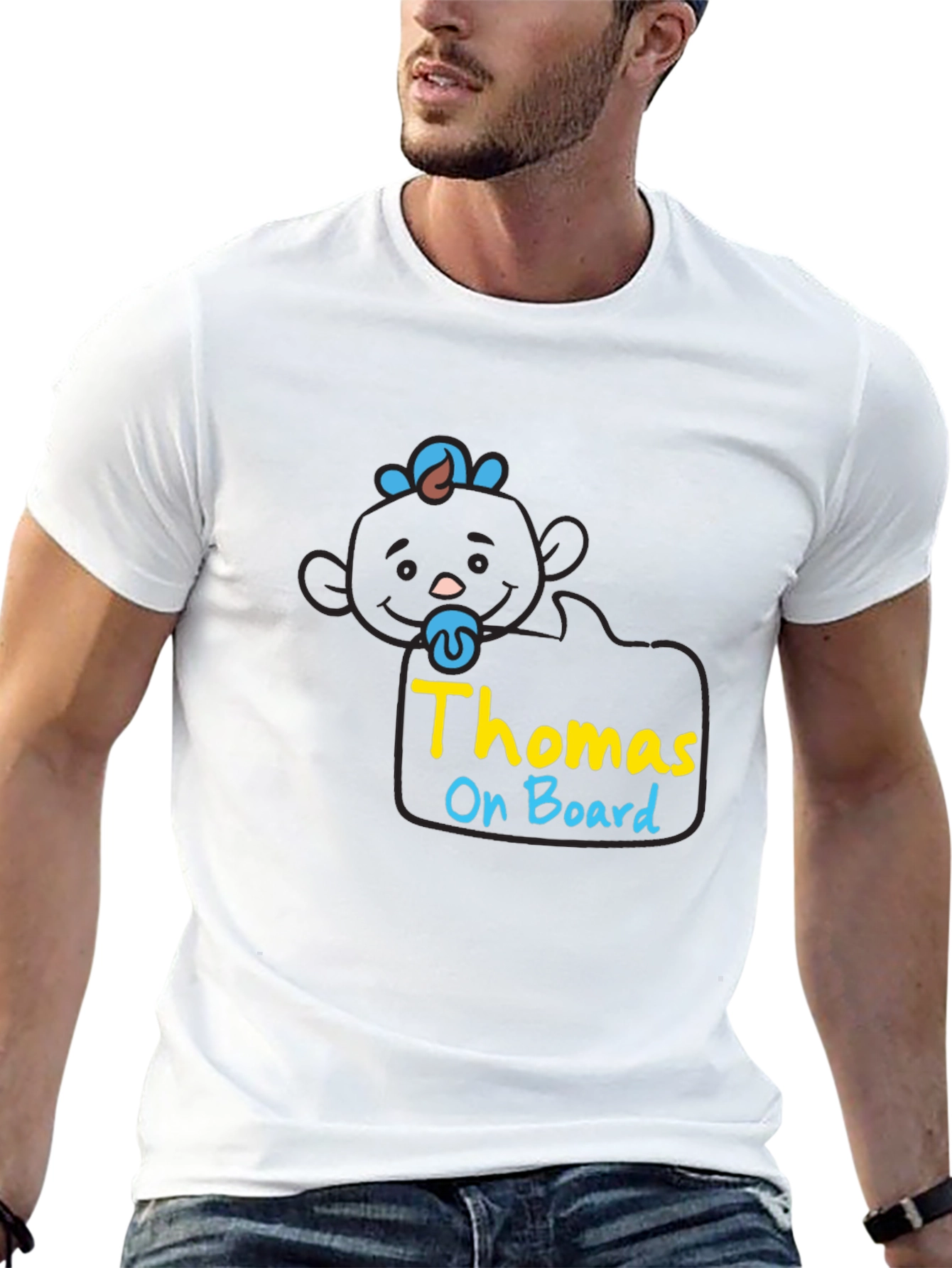 Thomas On Board Baby Graphic T-Shirt
