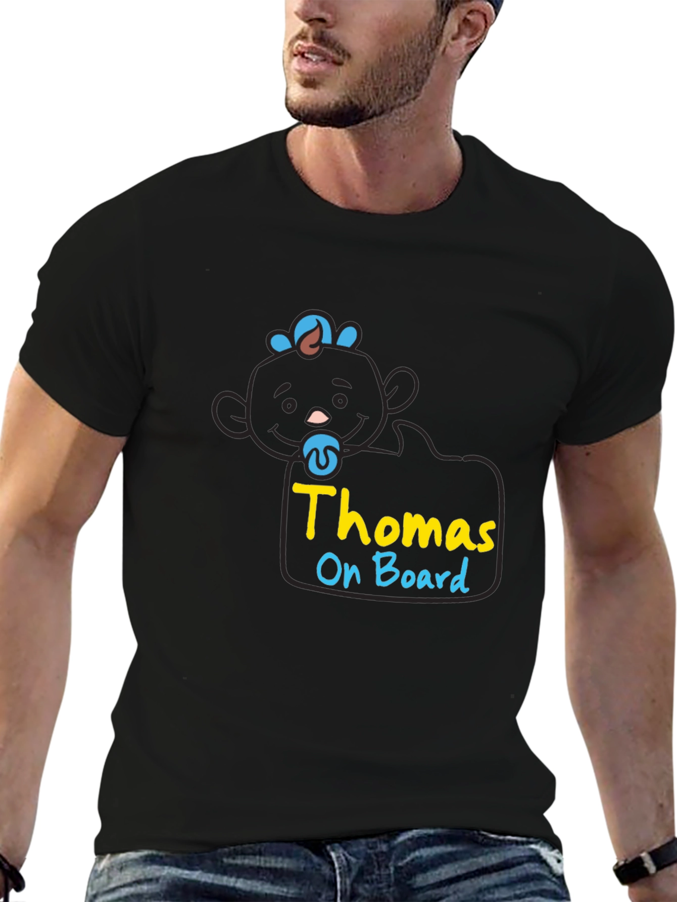 Thomas On Board Baby Graphic T-Shirt