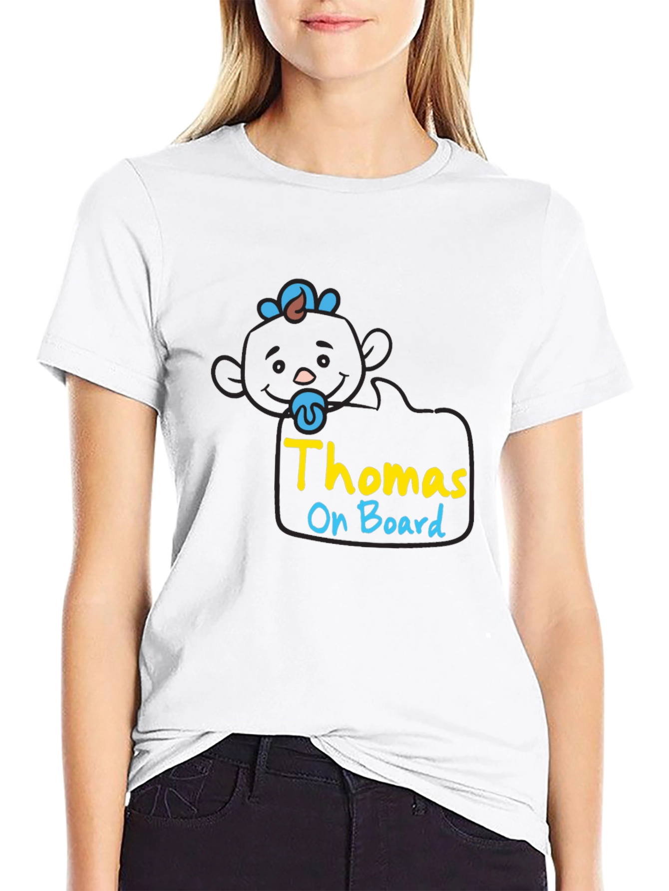Thomas On Board Baby Graphic T-Shirt
