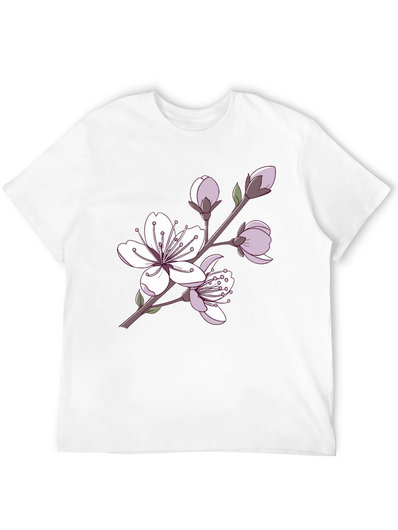 Blossom Graphic Tee - Casual Style