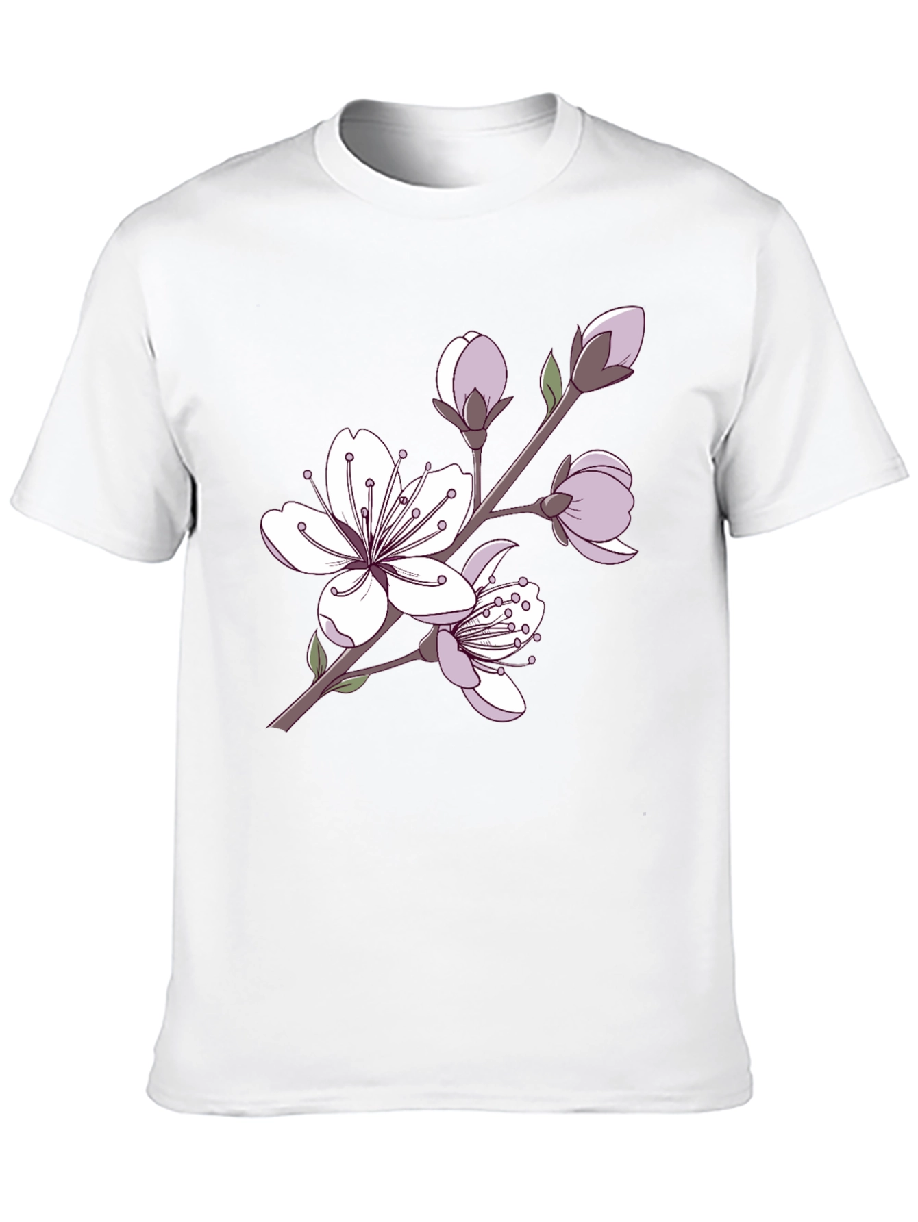 Blossom Graphic Tee - Casual Style