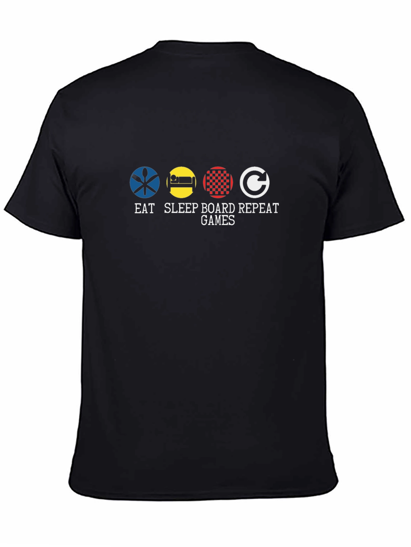 Eat Sleep Board Games Repeat T-Shirt