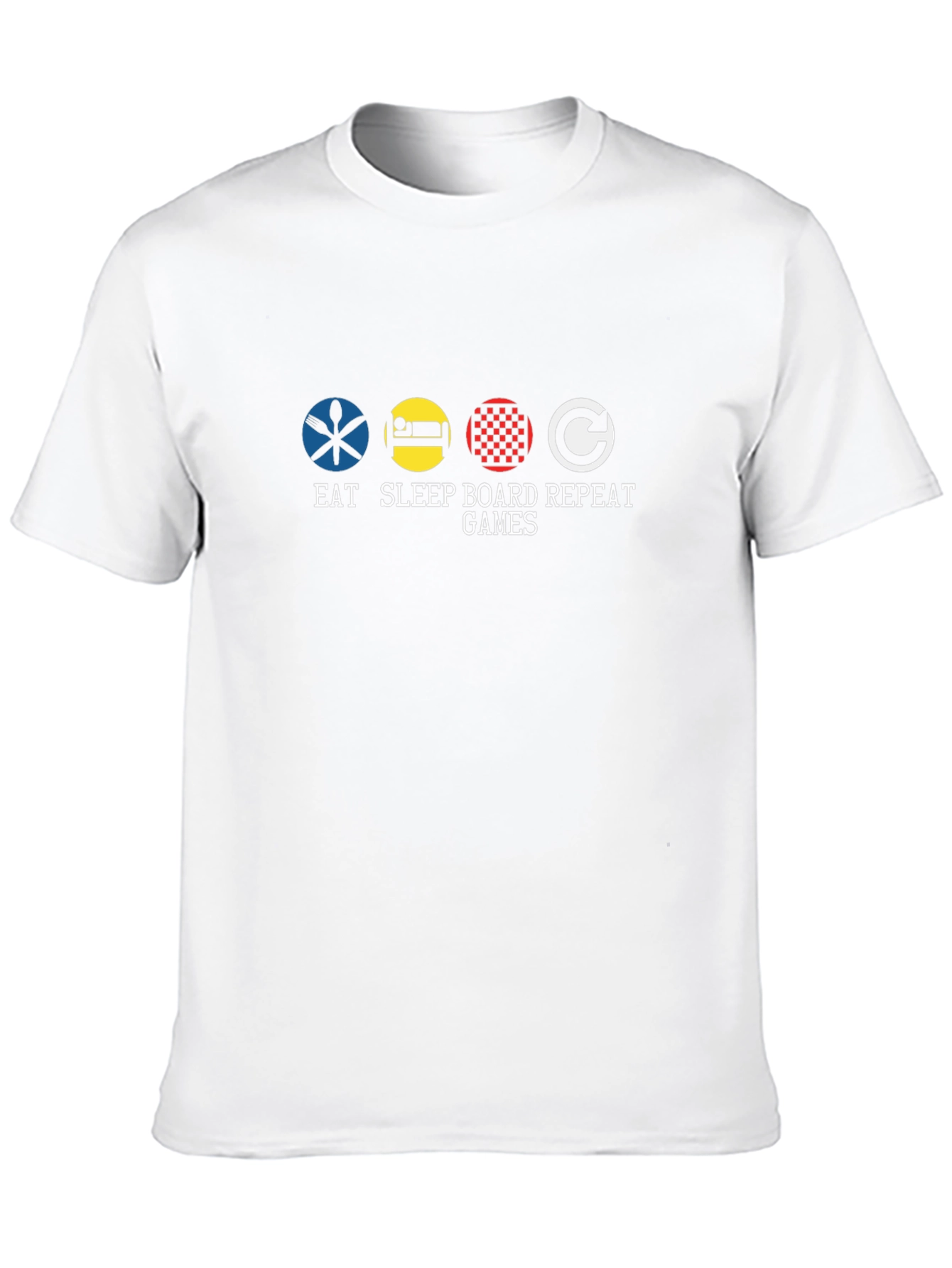 Eat Sleep Board Games Repeat T-Shirt