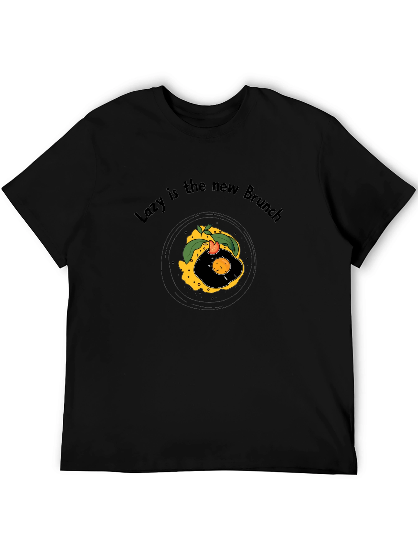 Lazy is the New Brunch Graphic T-Shirt