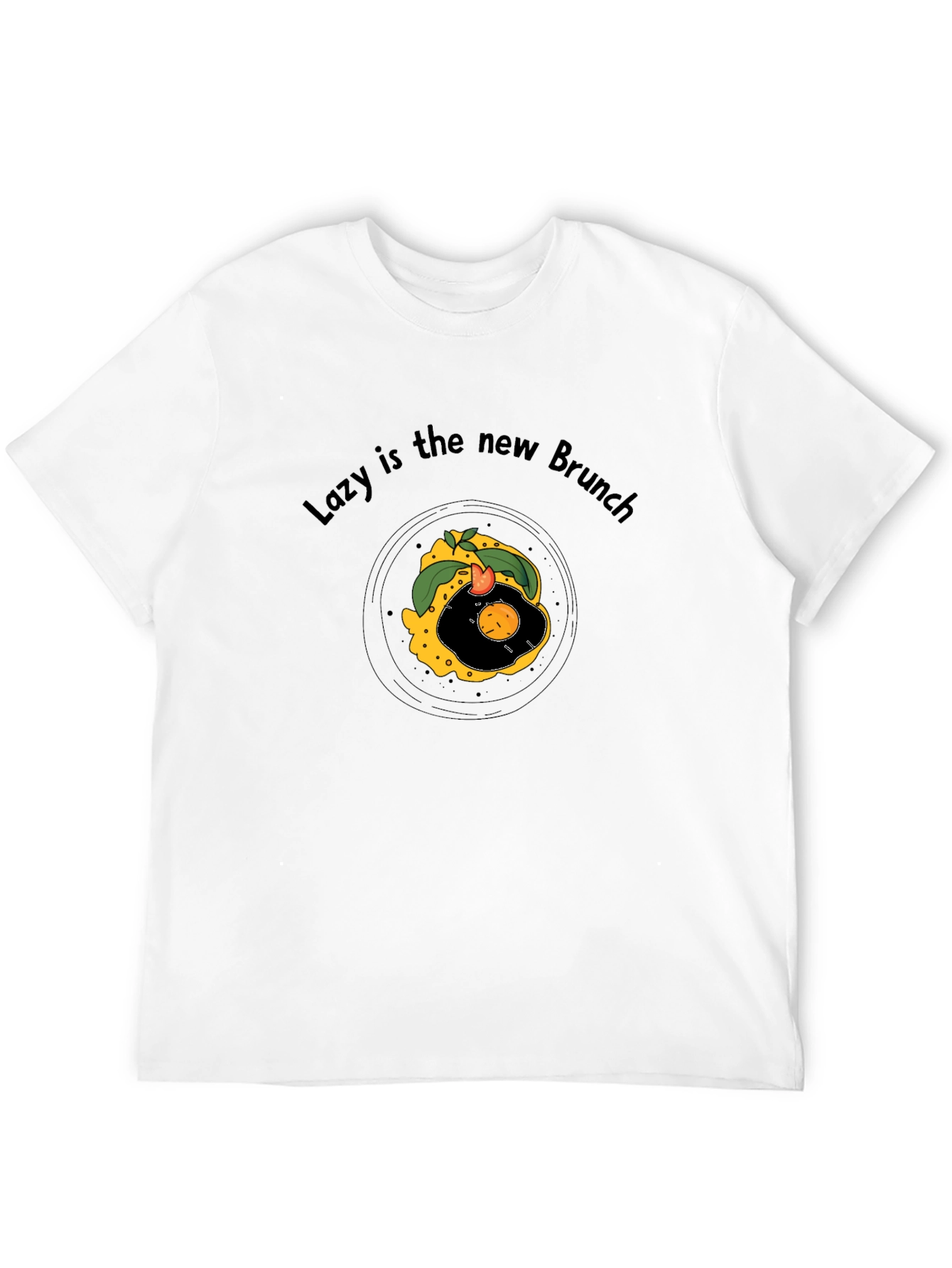 Lazy is the New Brunch Graphic T-Shirt